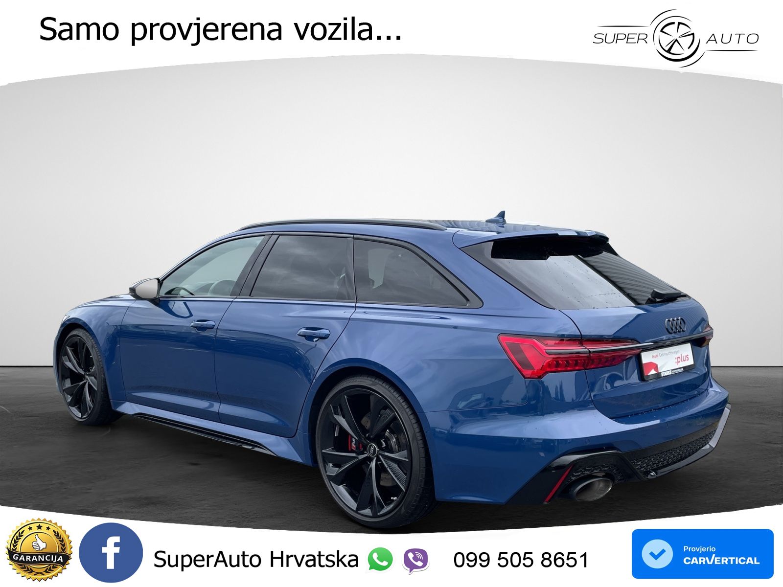 Audi RS6 Avant 4.0 TFSI V8 (600 KS) quattro Tiptronic MATRIX+GR SJED+KAM