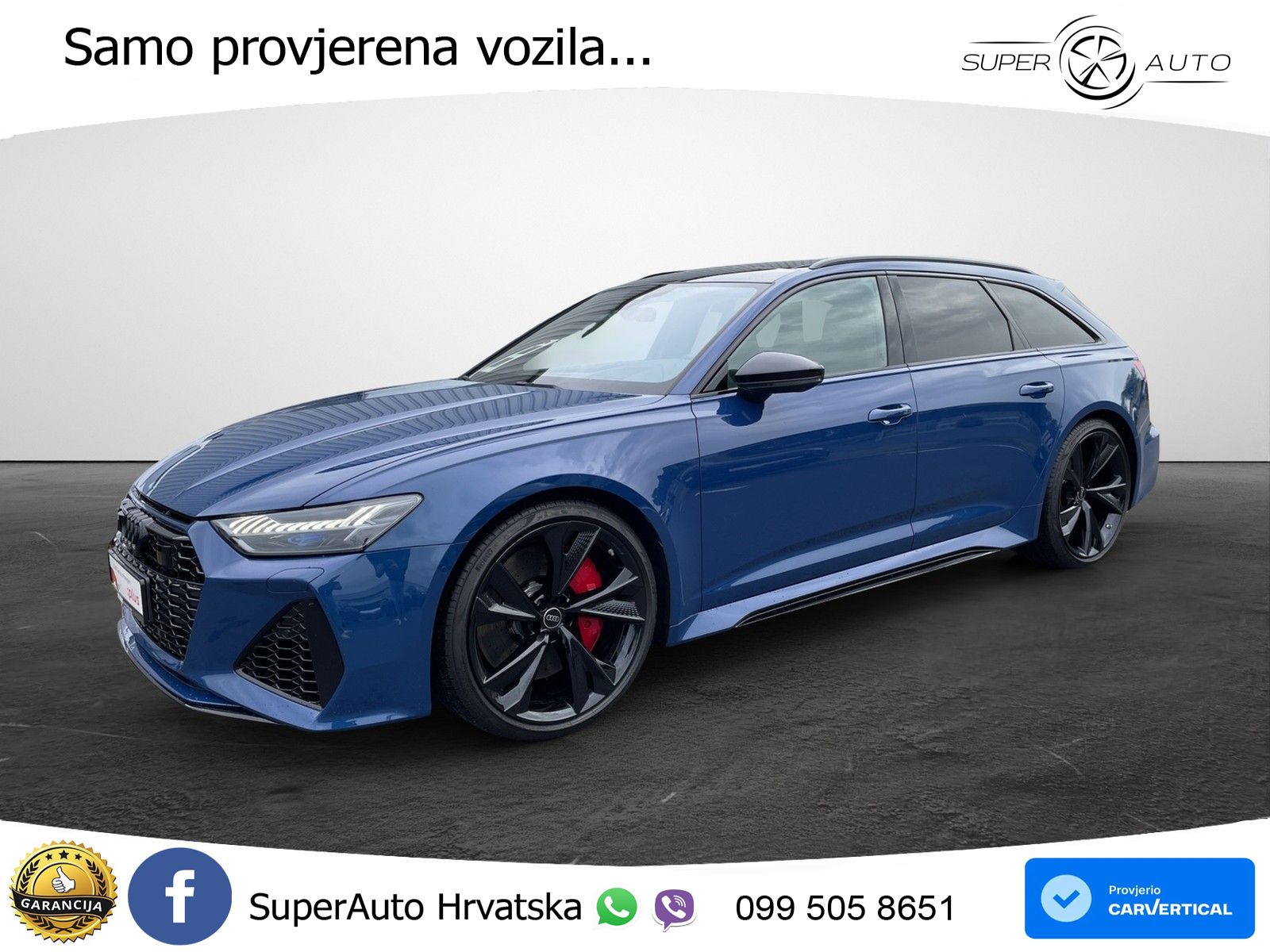 Audi RS6 Avant 4.0 TFSI V8 (600 KS) quattro Tiptronic MATRIX+GR SJED+KAM