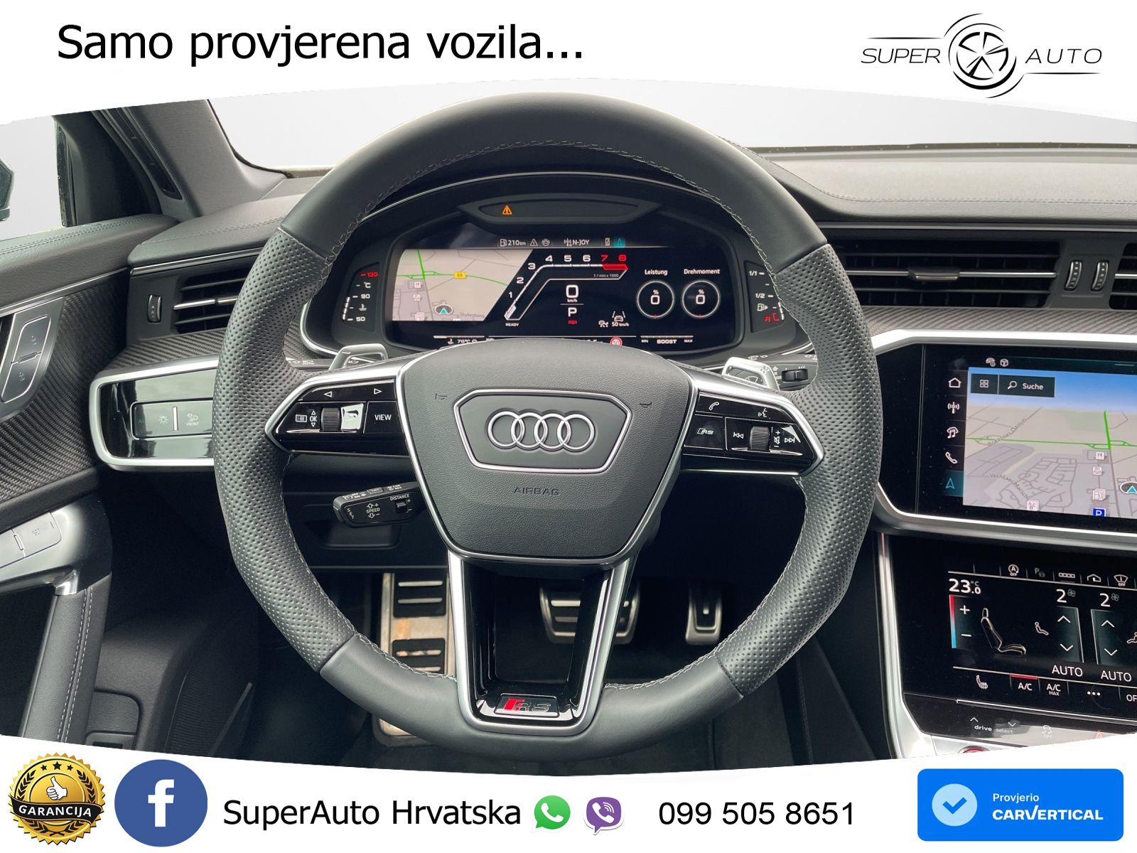Audi RS6 Avant 4.0 TFSI V8 (600 KS) quattro Tiptronic MATRIX+GR SJED+KAM