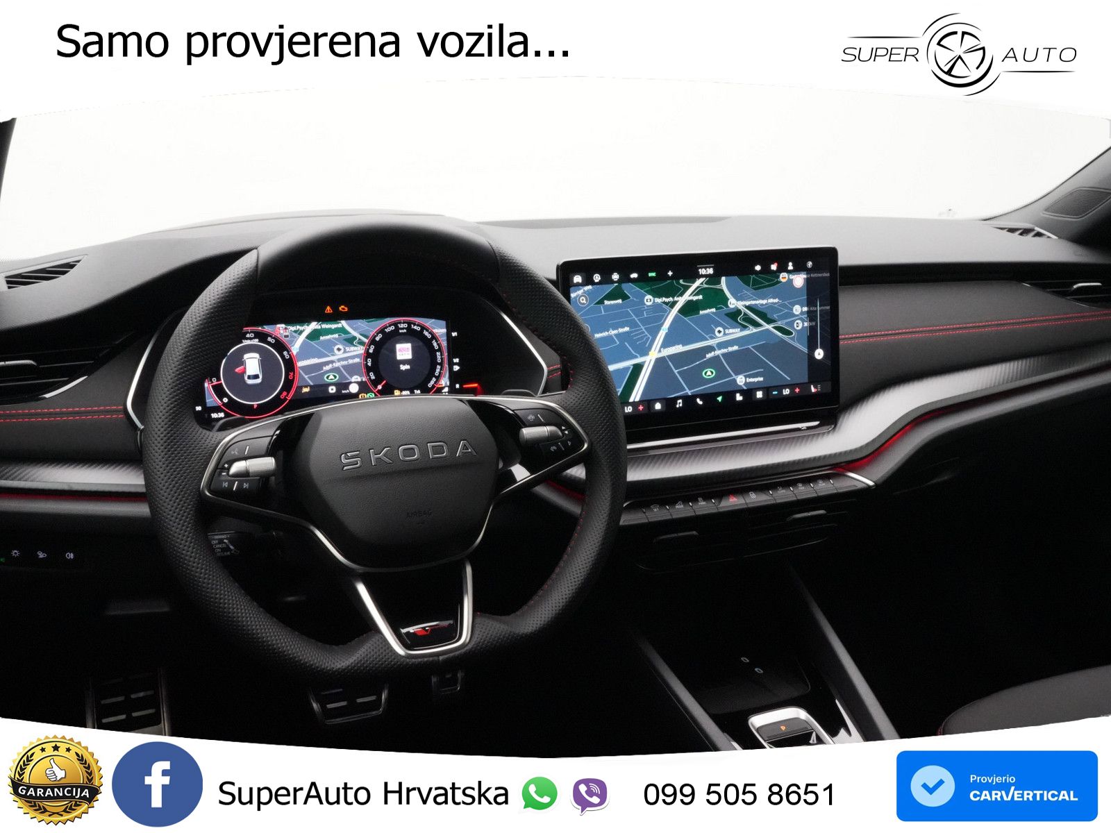 Škoda Octavia Combi RS 2.0 TSI (265 KS) DSG MATRIX+GR SJED+KAM