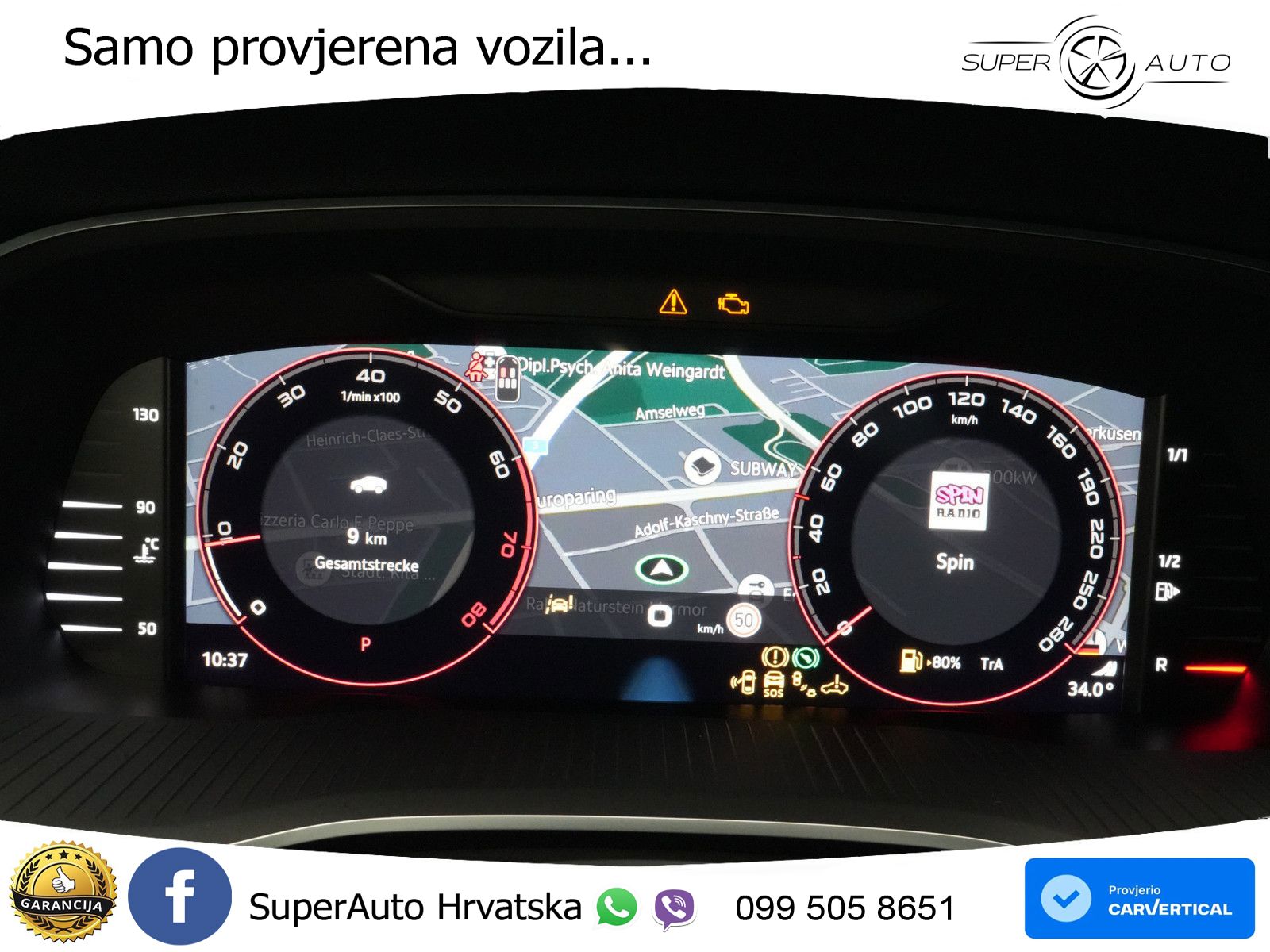 Škoda Octavia Combi RS 2.0 TSI (265 KS) DSG MATRIX+GR SJED+KAM