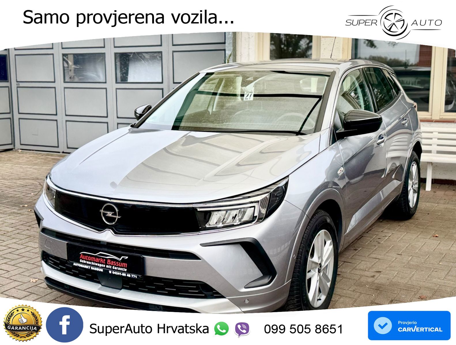 Opel Grandland 1.2i Turbo (130 KS) Automatic LED+GR SJED+ACC