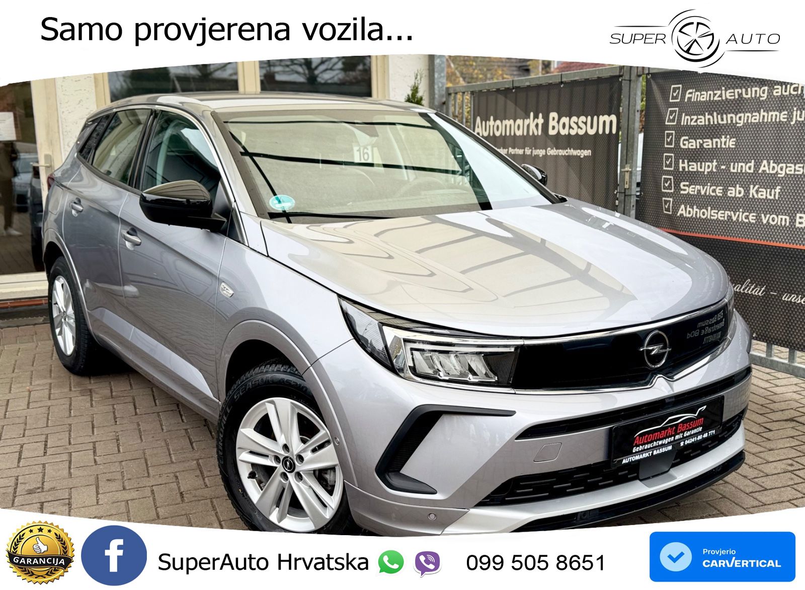 Opel Grandland 1.2i Turbo (130 KS) Automatic LED+GR SJED+ACC