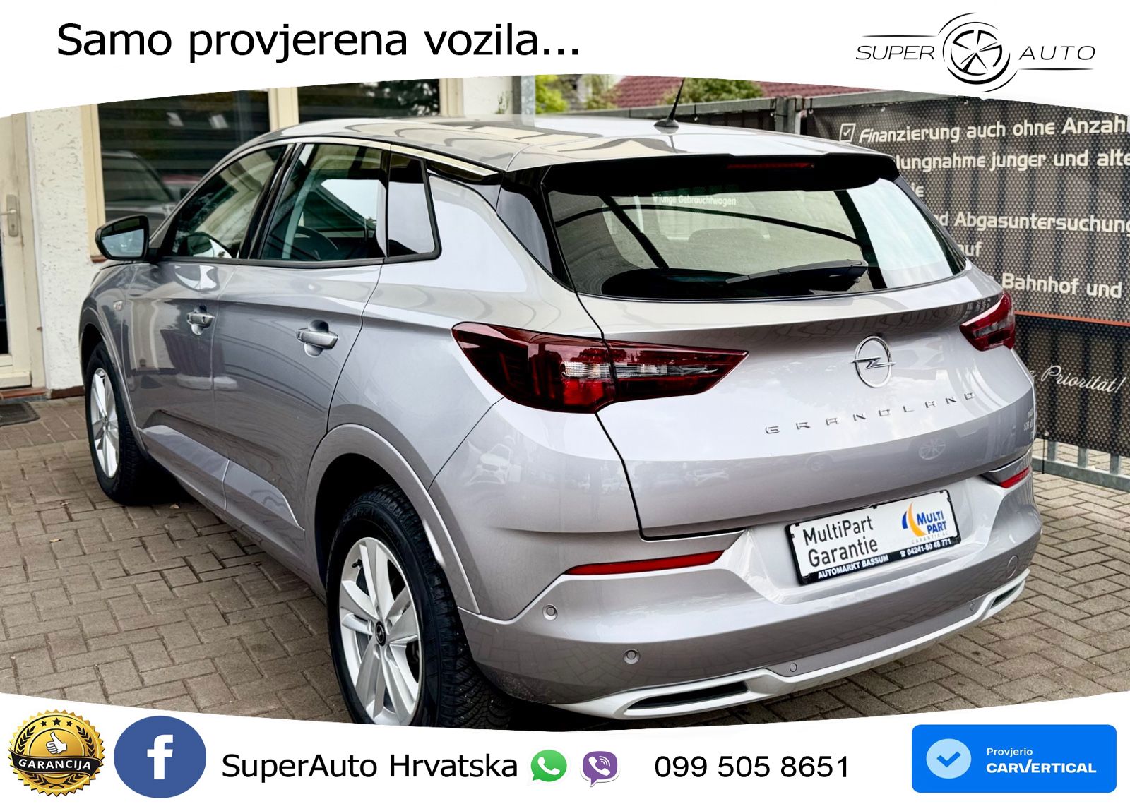 Opel Grandland 1.2i Turbo (130 KS) Automatic LED+GR SJED+ACC
