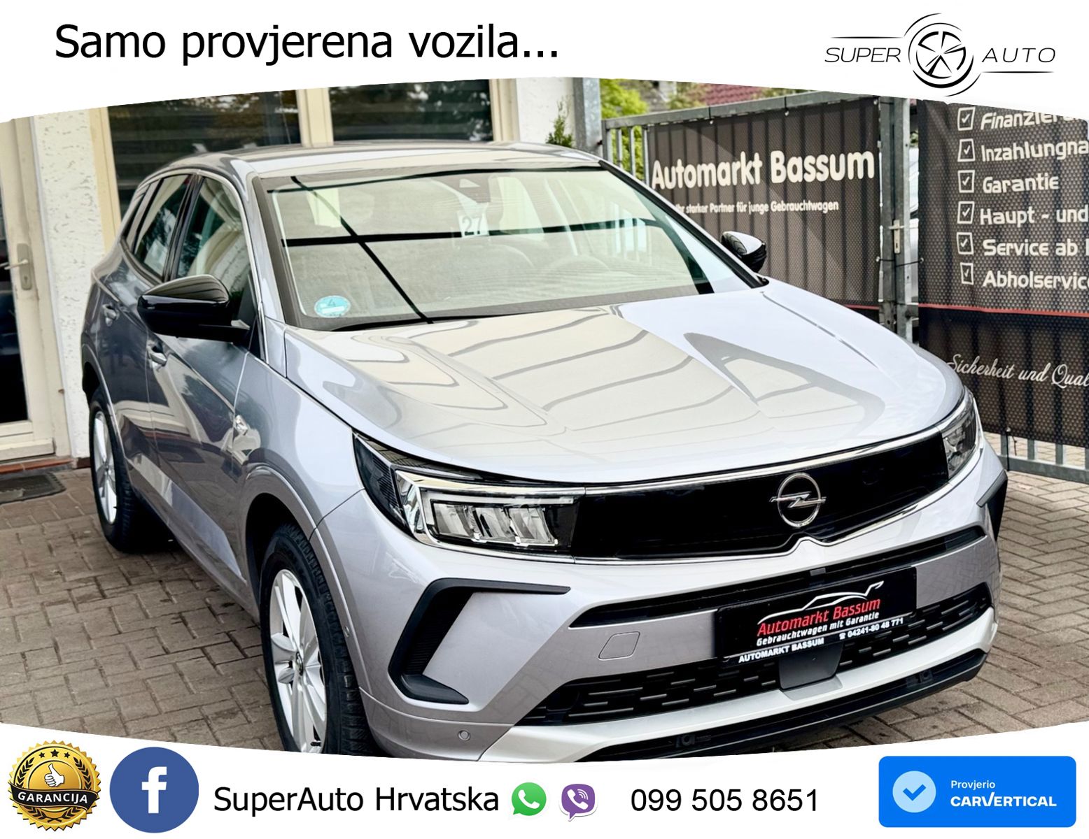 Opel Grandland 1.2i Turbo (130 KS) Automatic LED+GR SJED+ACC