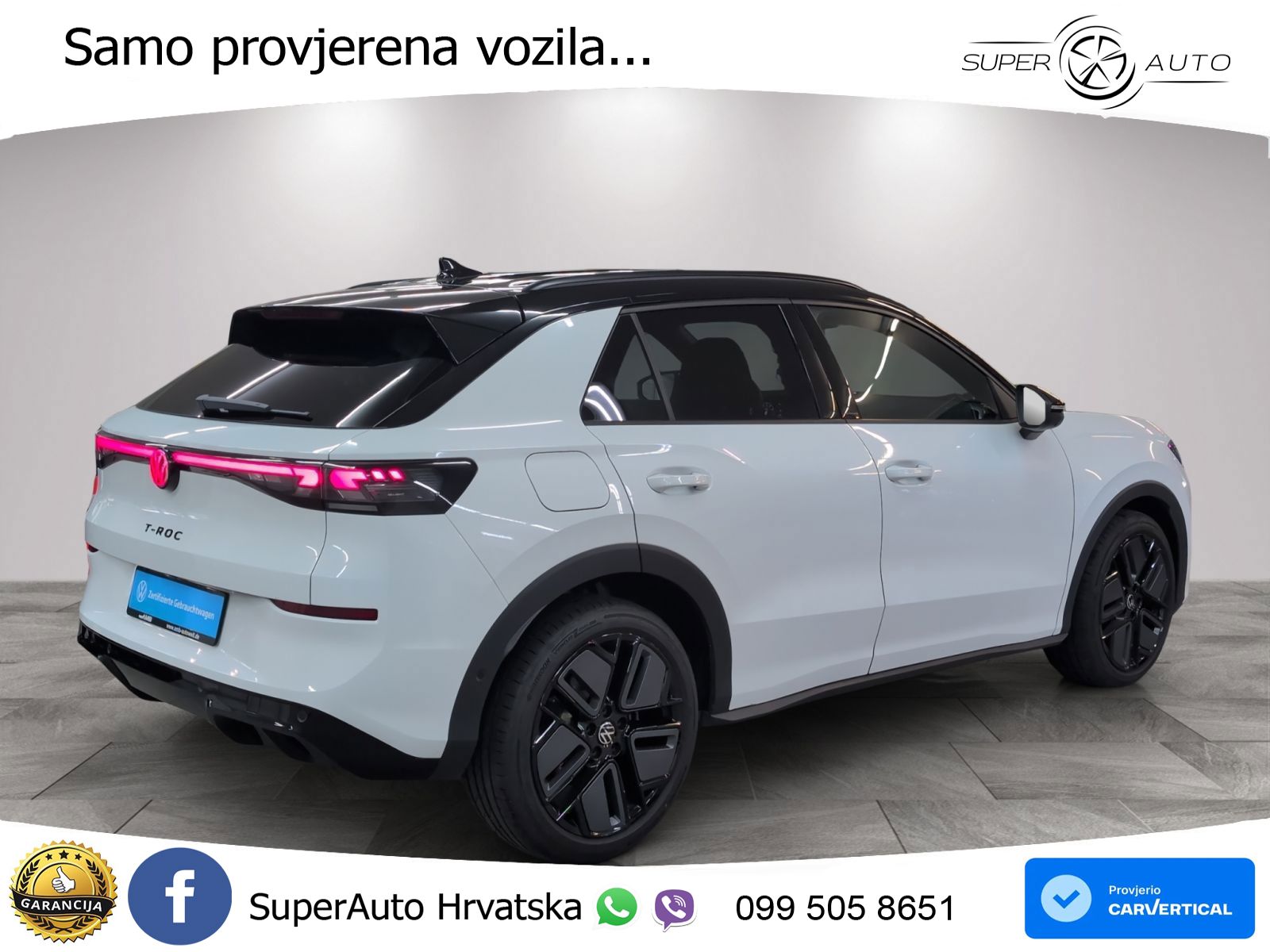Volkswagen T-Roc 1.5 eTSI (150 KS)  DSG R-Line LED+GR SJED+ACC
