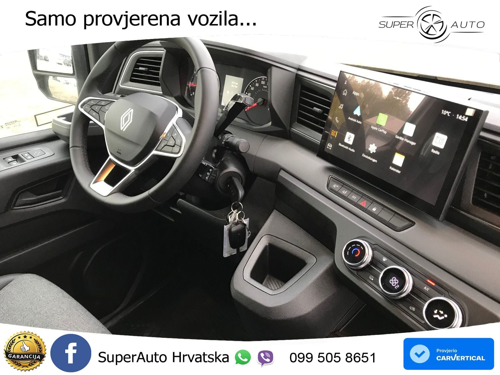 Renault Master Pritsche Schiebeplane Schlafkabine 170 KS
