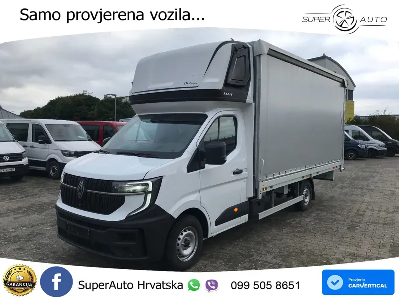 Renault Master Pritsche Schiebeplane Schlafkabine 170 KS