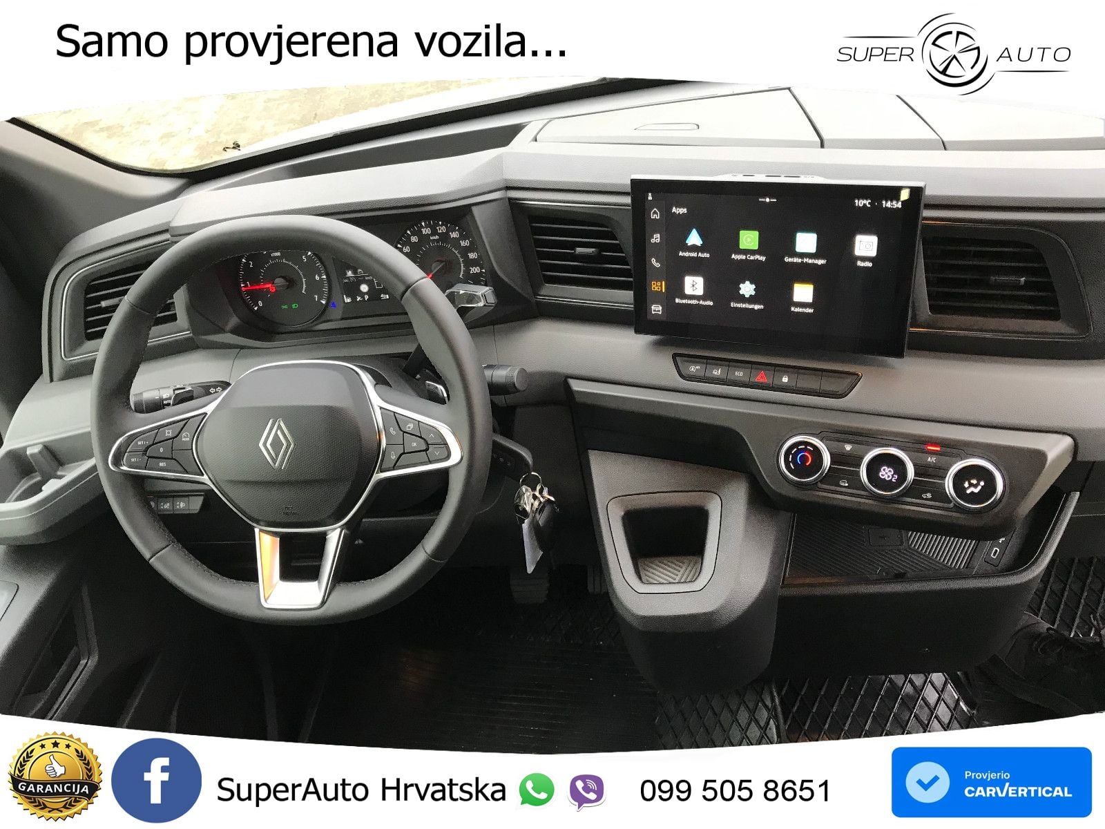 Renault Master Pritsche Schiebeplane Schlafkabine 170 KS