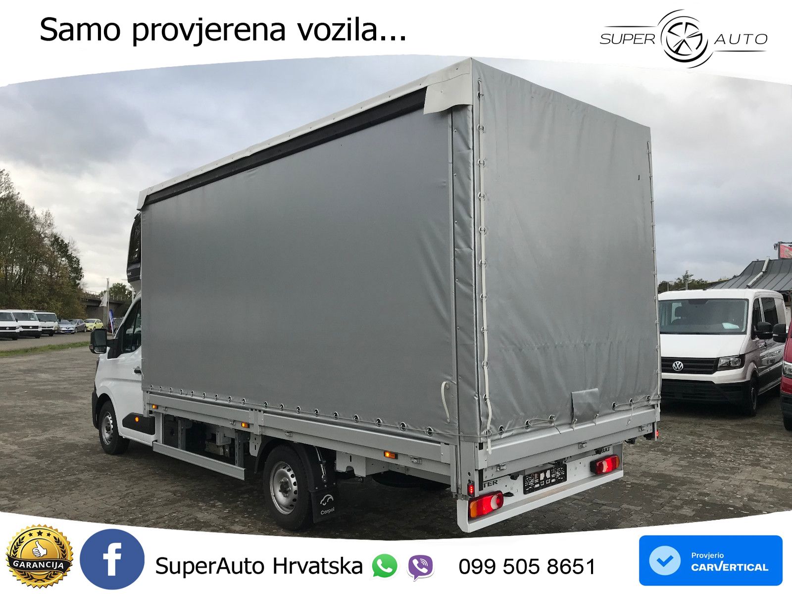 Renault Master Pritsche Schiebeplane Schlafkabine 170 KS