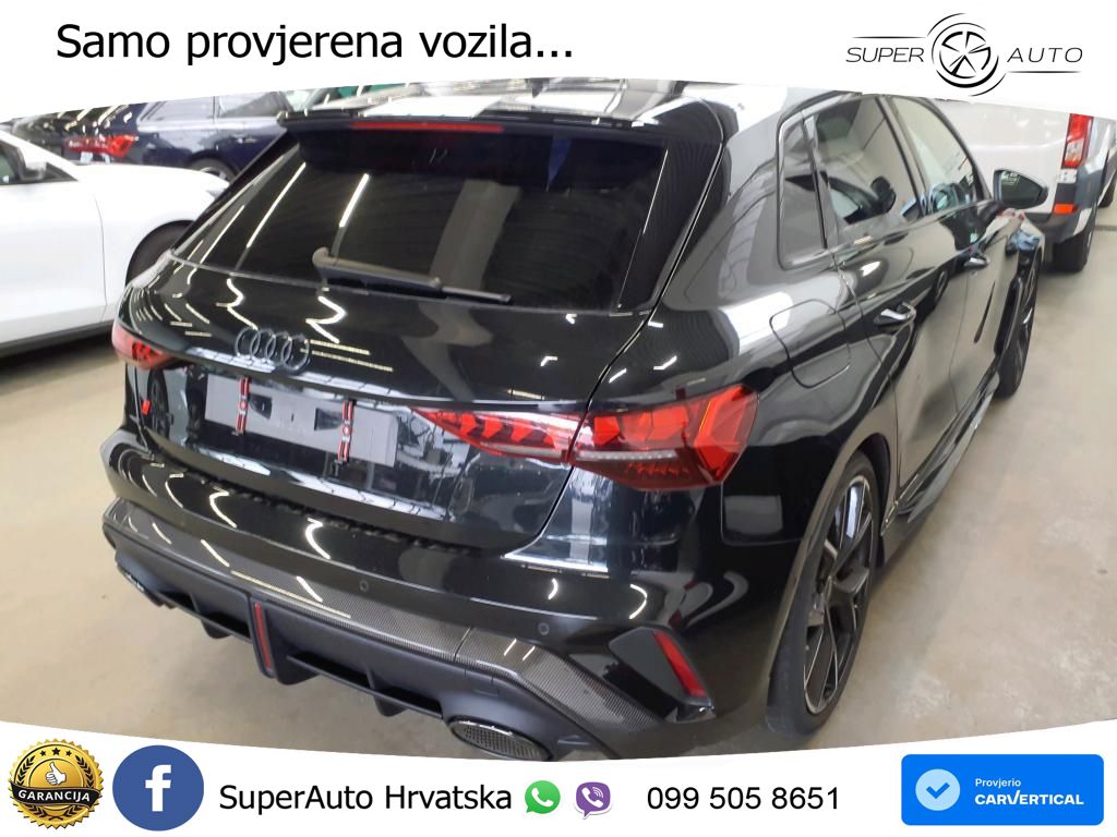 Audi RS3 Sedan 2.5 TFSI (400 KS) quattro S tronic MATRIX+GR SJED+KAM