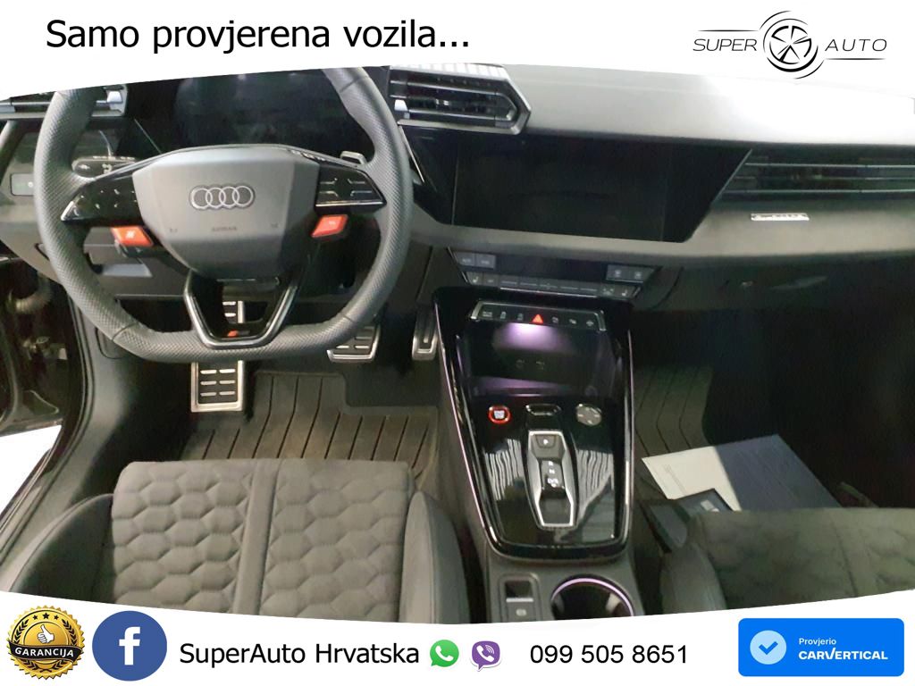 Audi RS3 Sedan 2.5 TFSI (400 KS) quattro S tronic MATRIX+GR SJED+KAM