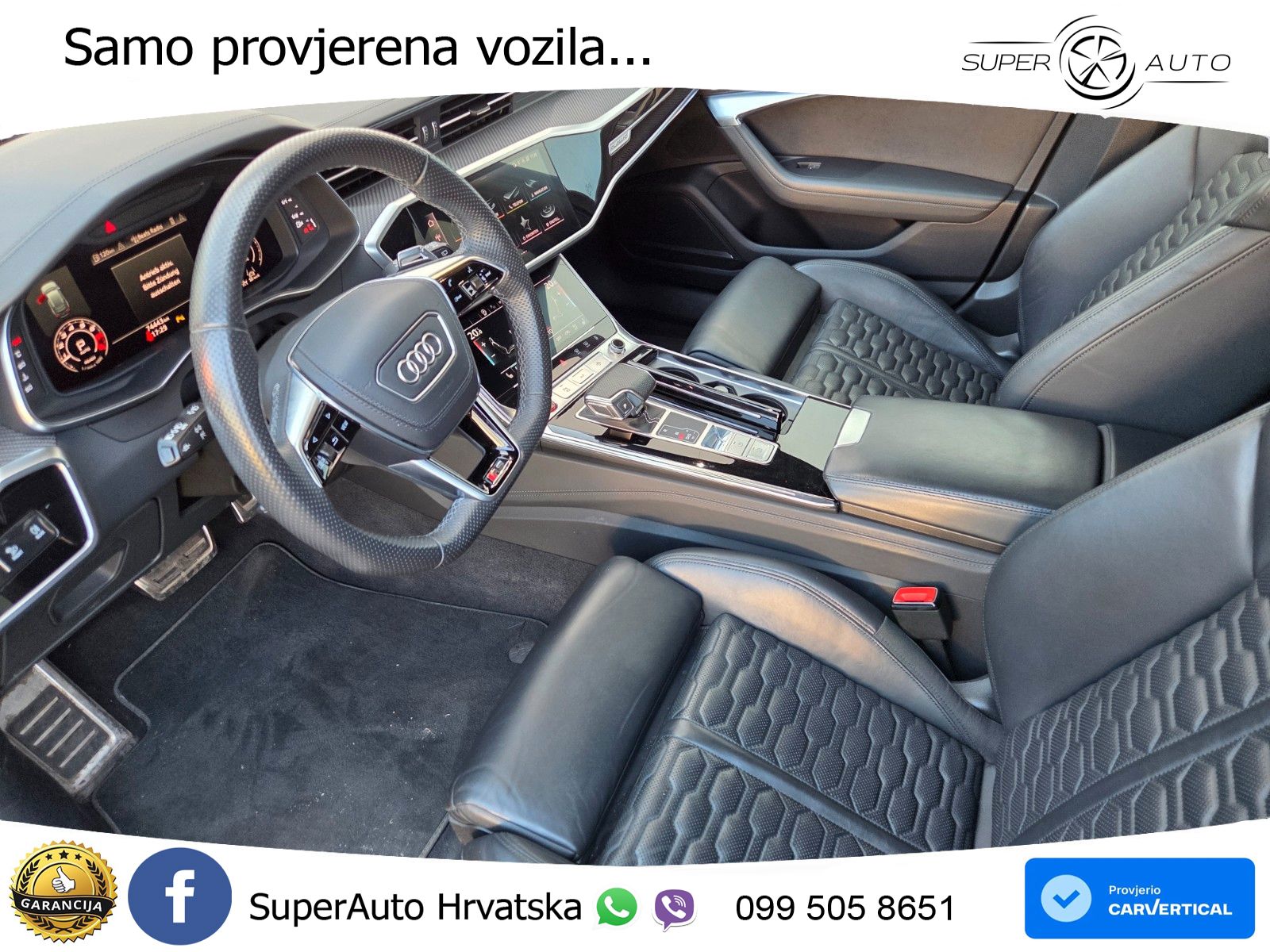 Audi RS6 Avant 4.0 TFSI V8 (600 KS) quattro Tiptronic MATRIX+GR SJED+KAM