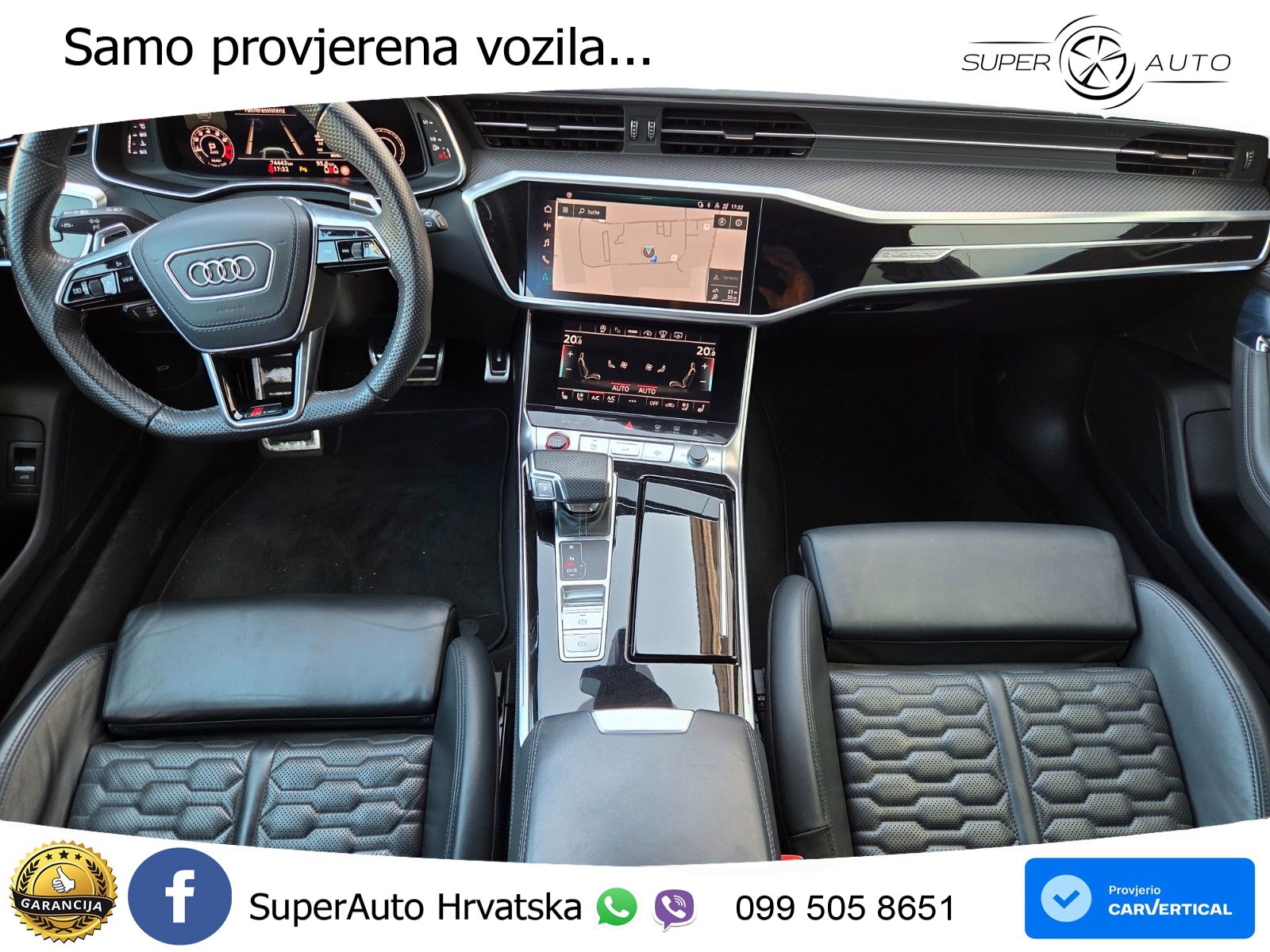 Audi RS6 Avant 4.0 TFSI V8 (600 KS) quattro Tiptronic MATRIX+GR SJED+KAM