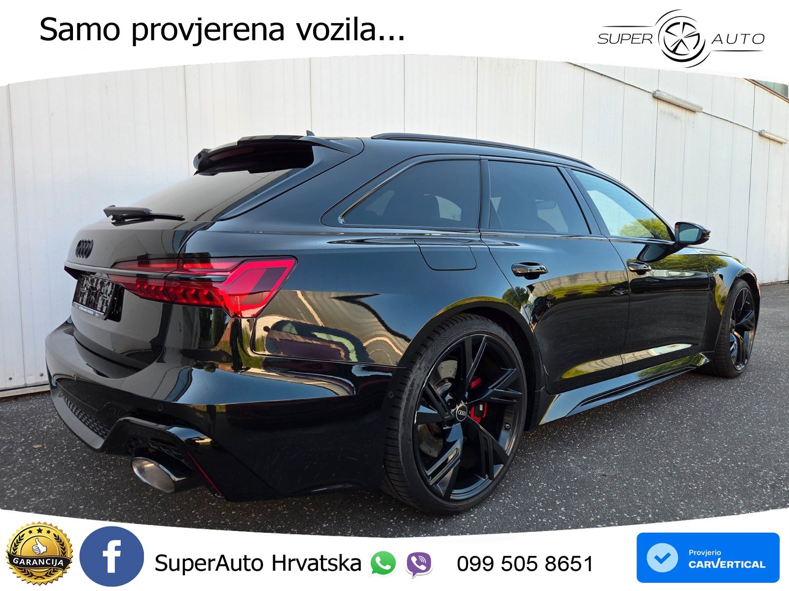 Audi RS6 Avant 4.0 TFSI V8 (600 KS) quattro Tiptronic MATRIX+GR SJED+KAM