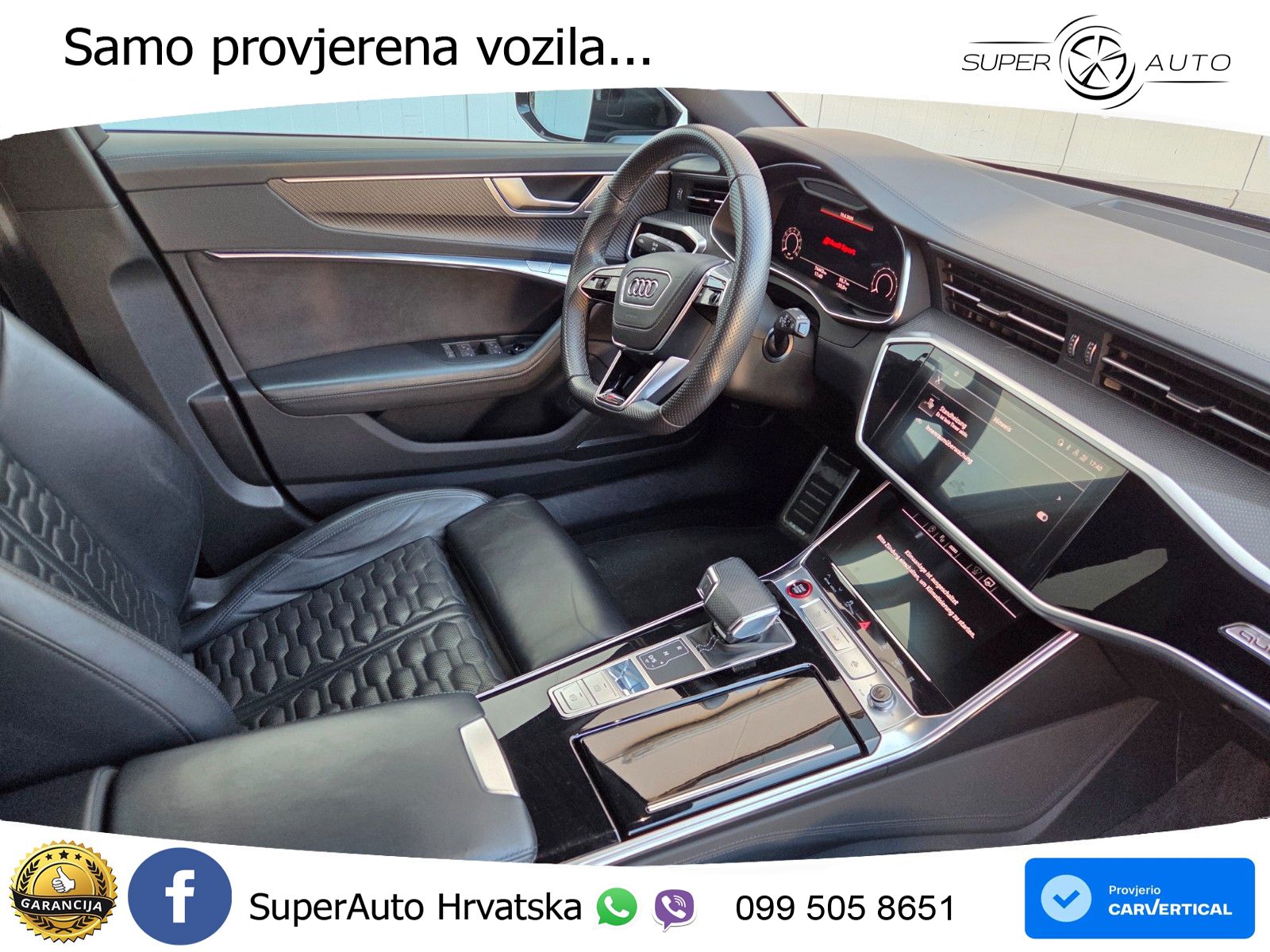 Audi RS6 Avant 4.0 TFSI V8 (600 KS) quattro Tiptronic MATRIX+GR SJED+KAM