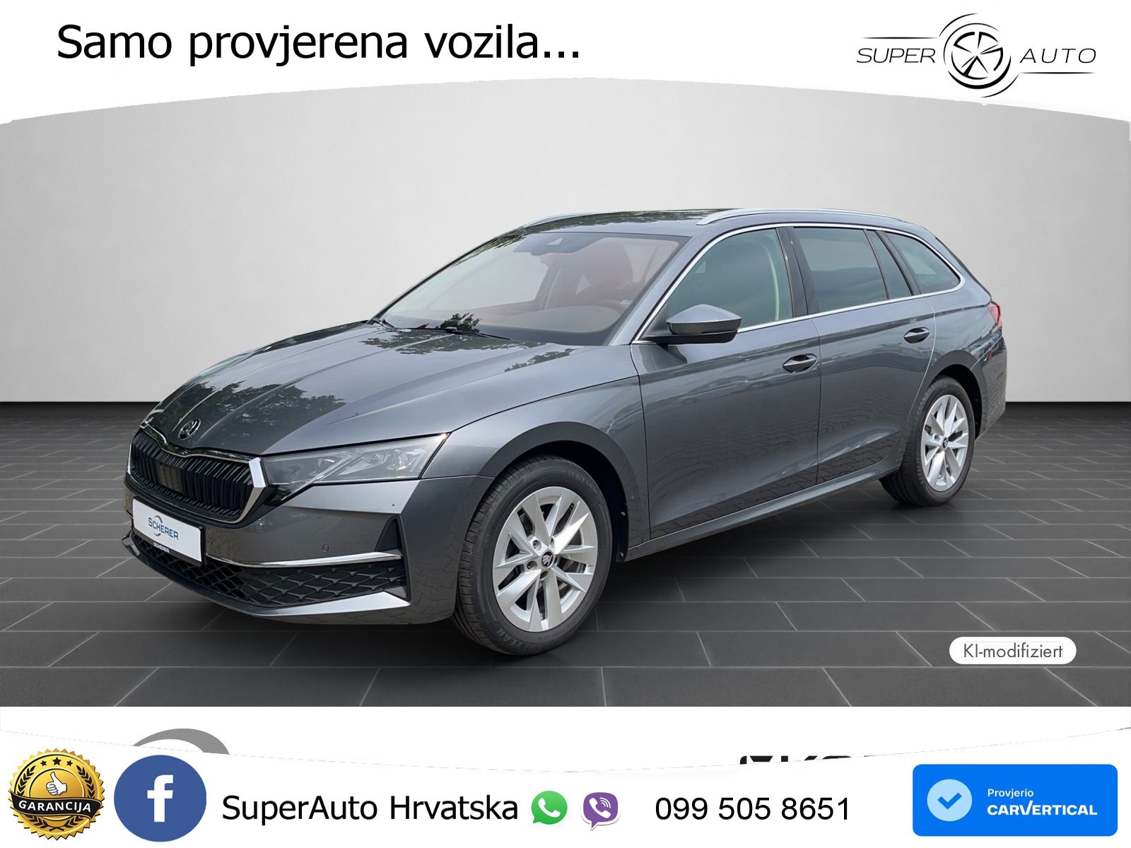 Škoda Octavia Combi 2.0 TDI (150 KS) DSG Selection LED+GR SJED+ACC