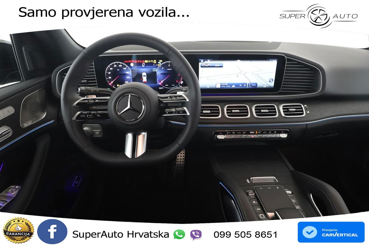 Mercedes GLE 450d (367 KS) EQ Boost 4MATIC 9G-TRONIC AMG ZRAČNI+ACC+GR SJED+360+PANO