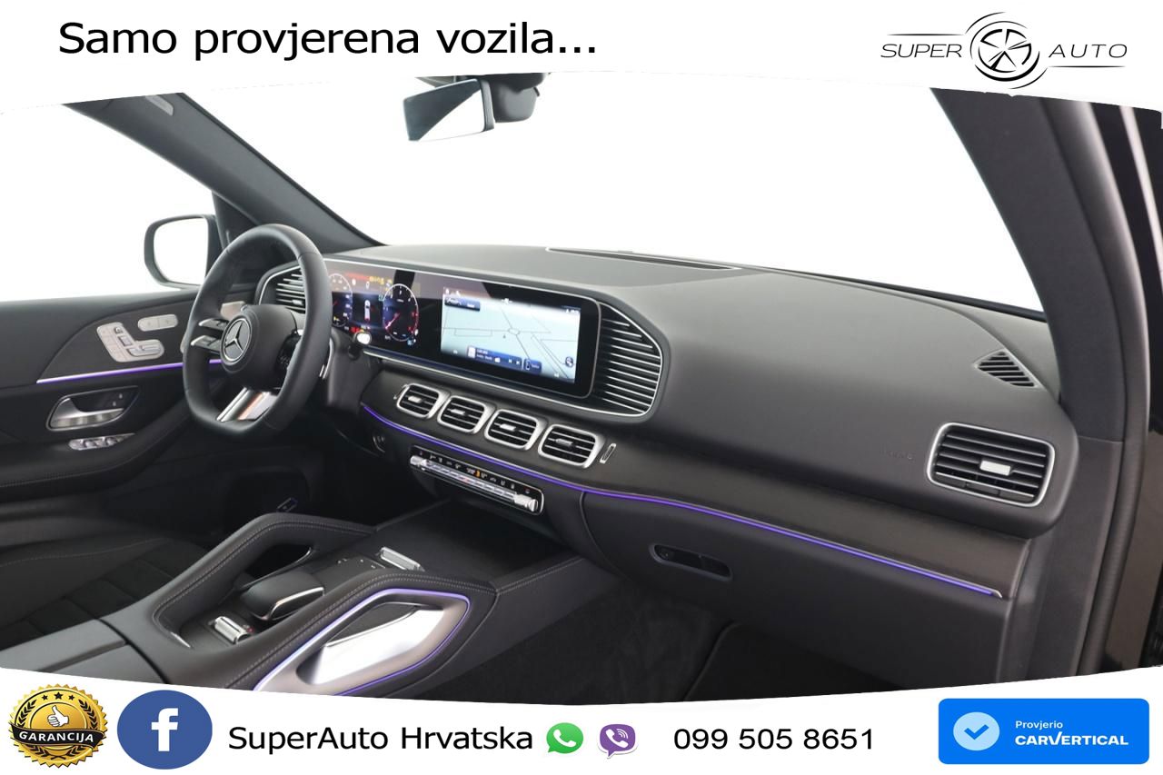 Mercedes GLE 450d (367 KS) EQ Boost 4MATIC 9G-TRONIC AMG ZRAČNI+ACC+GR SJED+360+PANO