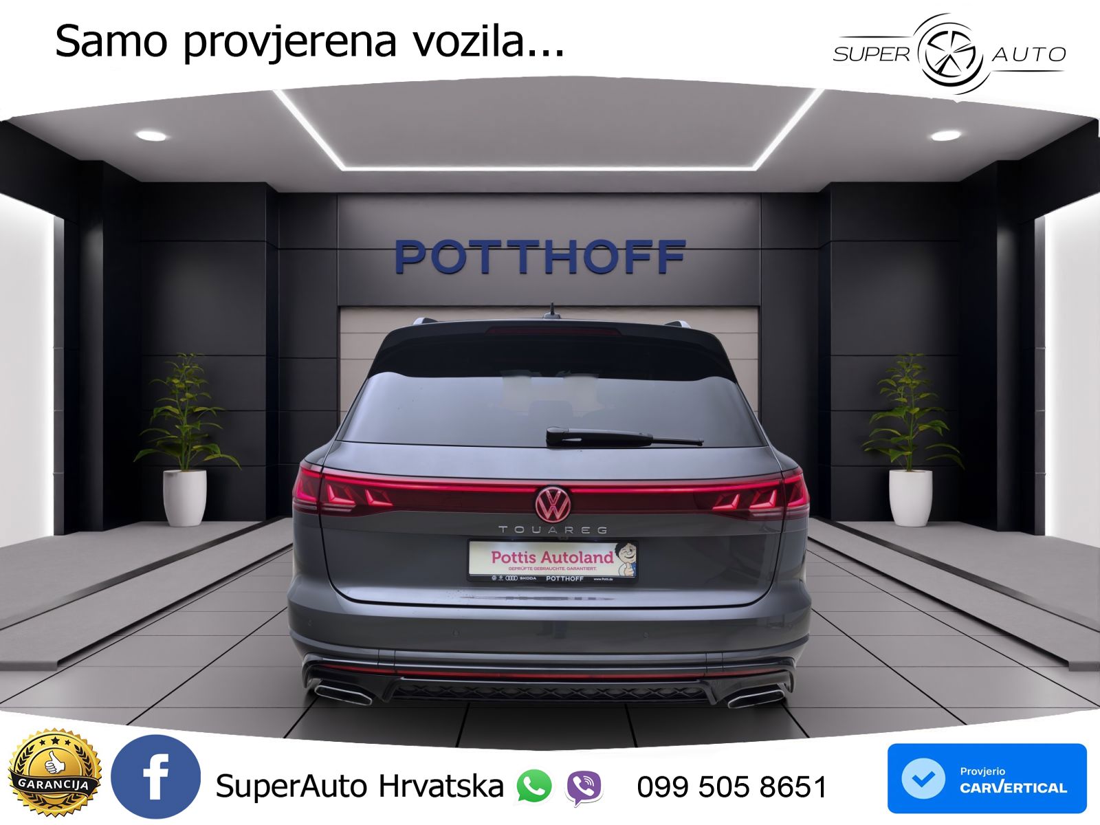 Volkswagen Touareg 3.0 V6 TDI (286 KS) 4MOTION Tiptronic ZRAČNI+ACC+GR SJED+KAM