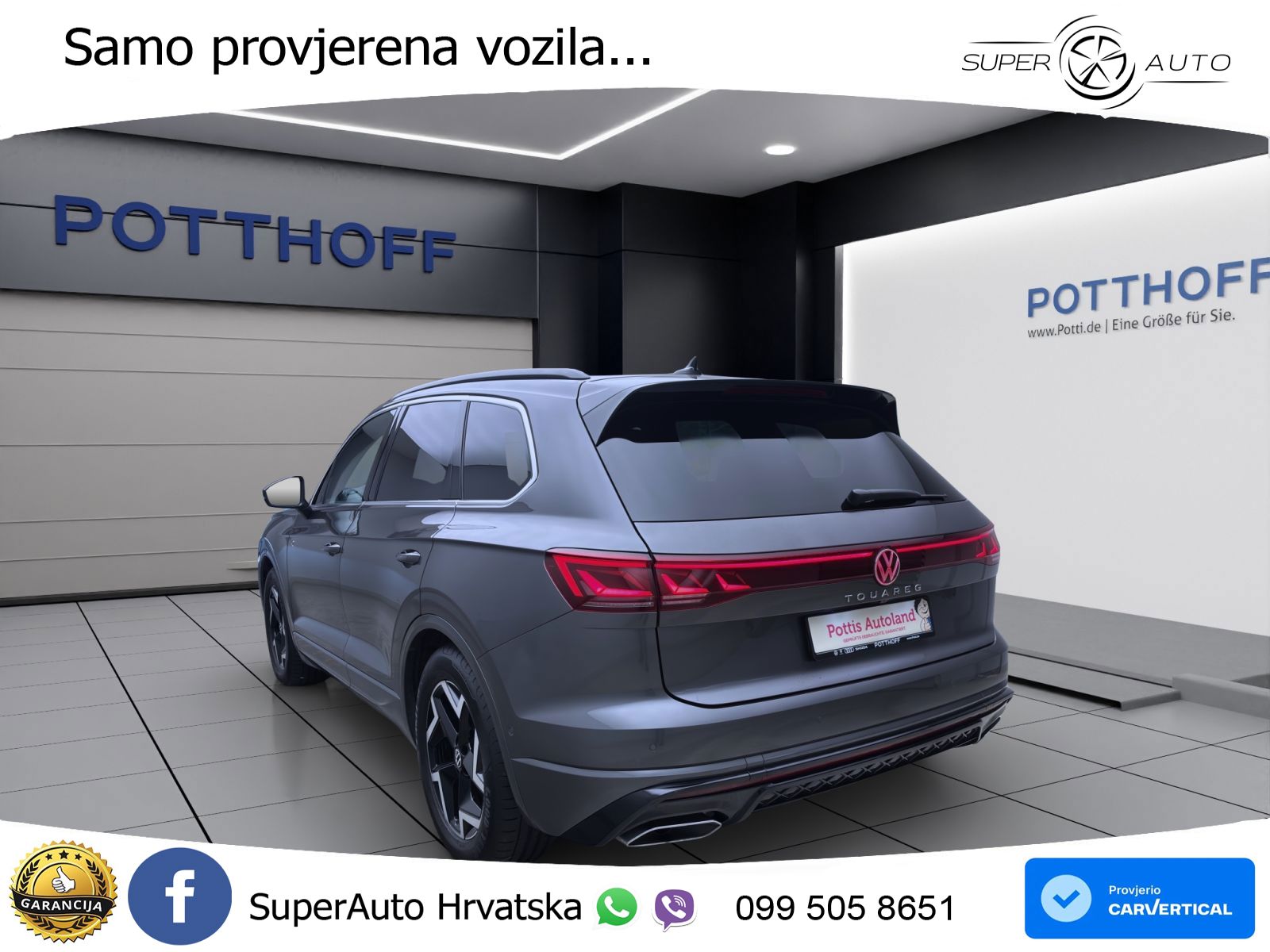 Volkswagen Touareg 3.0 V6 TDI (286 KS) 4MOTION Tiptronic ZRAČNI+ACC+GR SJED+KAM