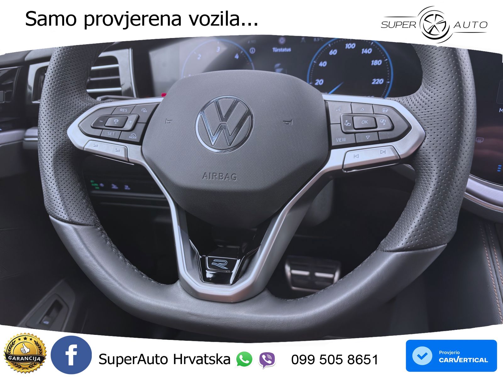 Volkswagen Touareg 3.0 V6 TDI (286 KS) 4MOTION Tiptronic ZRAČNI+ACC+GR SJED+KAM