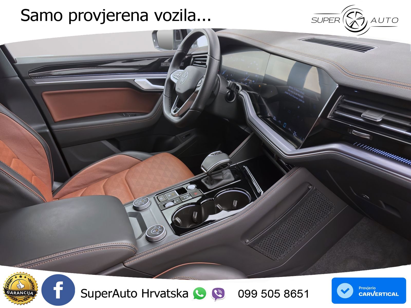 Volkswagen Touareg 3.0 V6 TDI (286 KS) 4MOTION Tiptronic ZRAČNI+ACC+GR SJED+KAM
