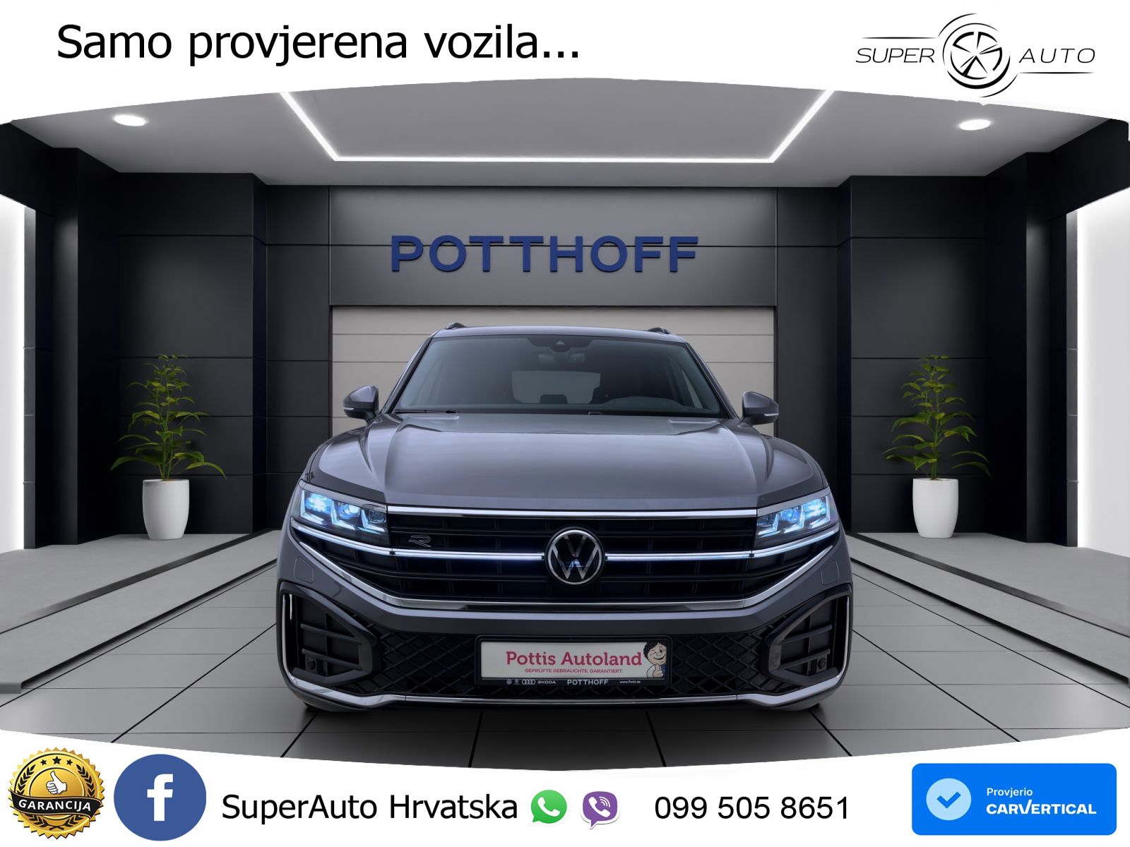 Volkswagen Touareg 3.0 V6 TDI (286 KS) 4MOTION Tiptronic ZRAČNI+ACC+GR SJED+KAM