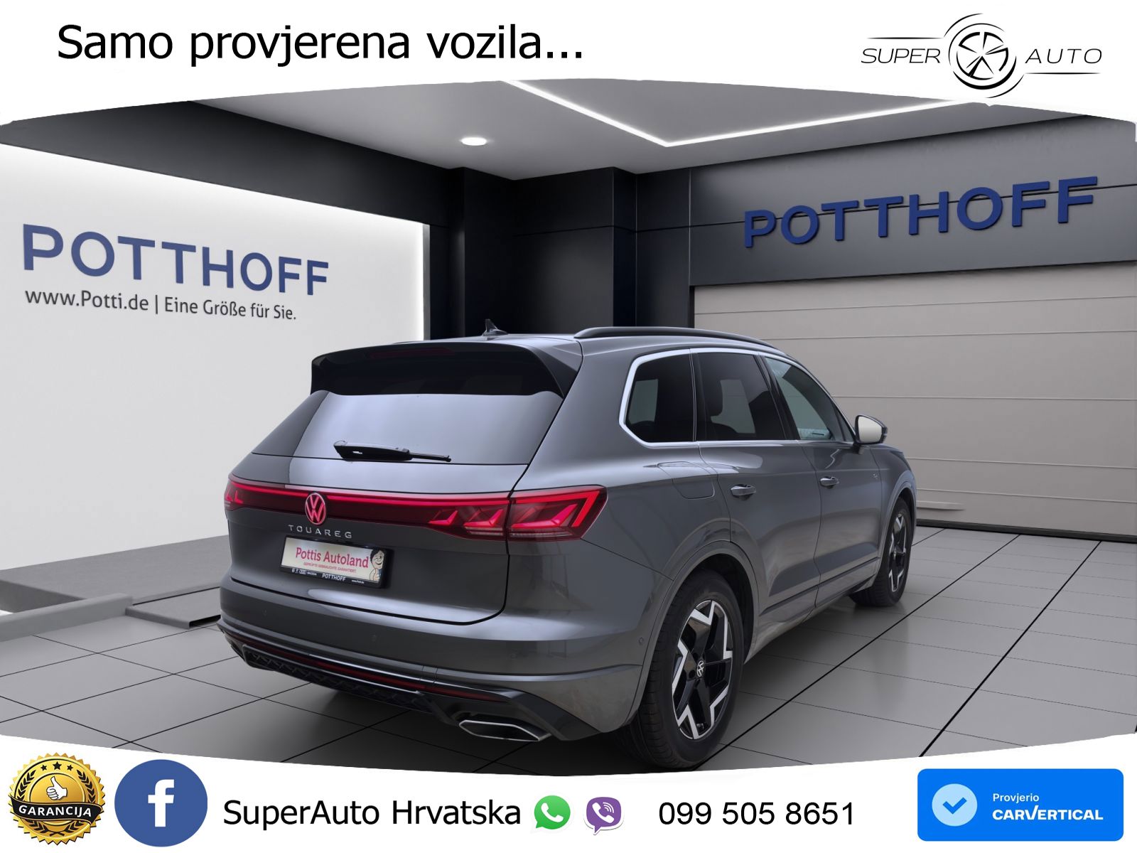 Volkswagen Touareg 3.0 V6 TDI (286 KS) 4MOTION Tiptronic ZRAČNI+ACC+GR SJED+KAM