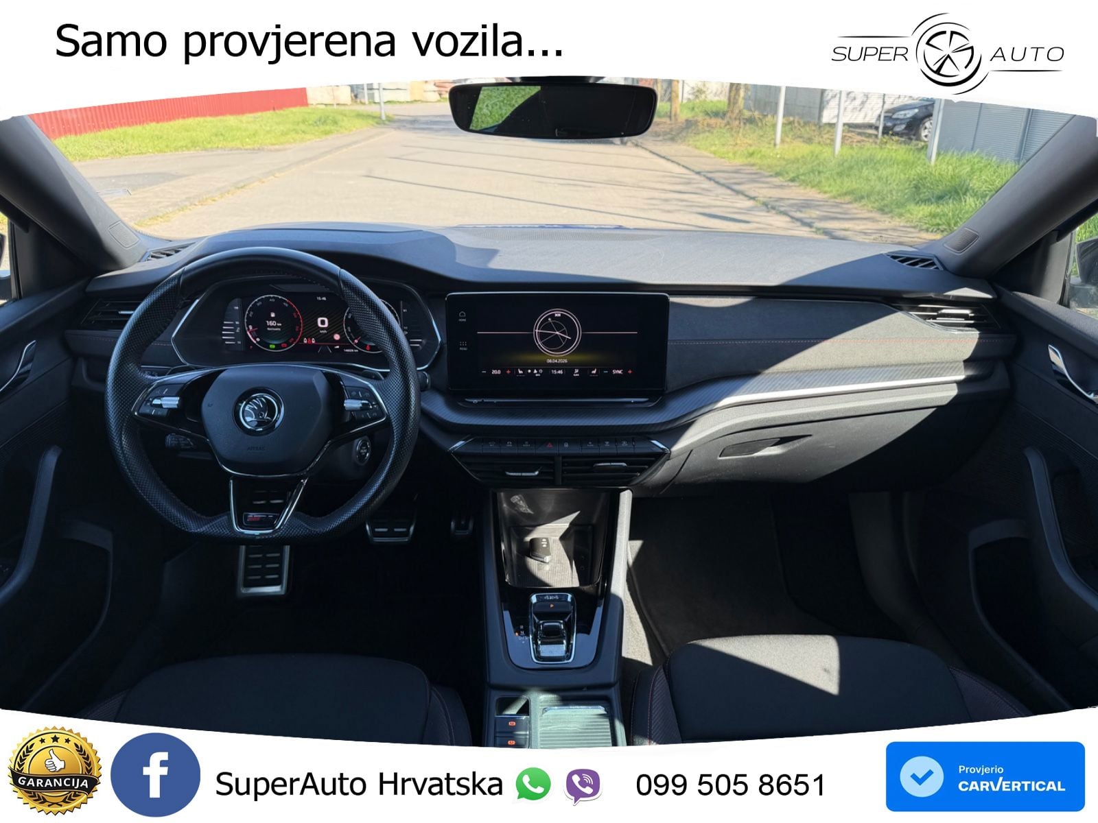 Škoda Octavia Combi RS 2.0 TDI (200 KS) 4x4 DSG LED+GR SJED+ACC