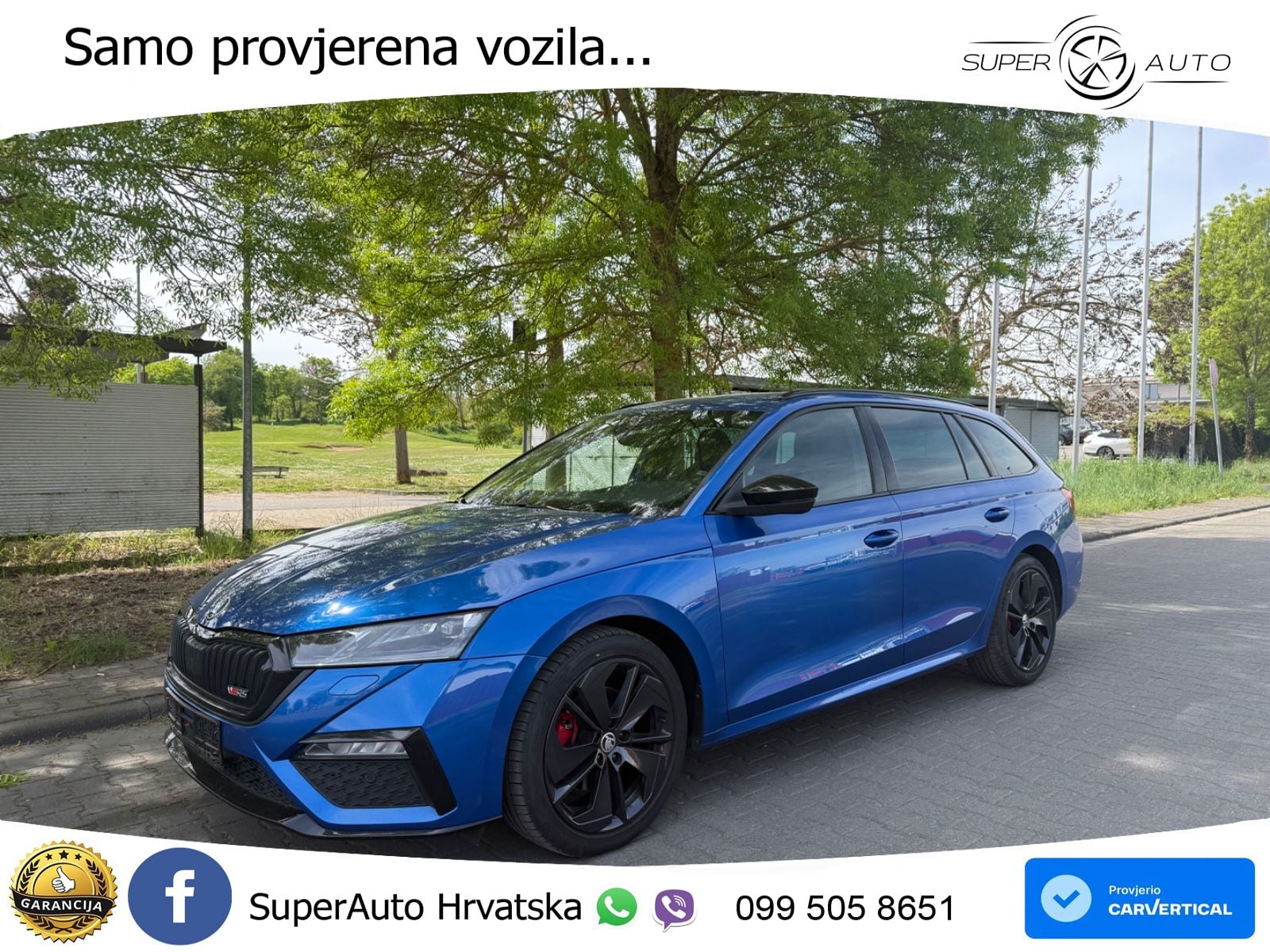 Škoda Octavia Combi RS 2.0 TDI (200 KS) 4x4 DSG LED+GR SJED+ACC