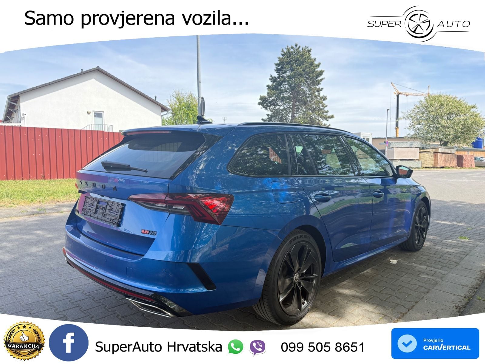 Škoda Octavia Combi RS 2.0 TDI (200 KS) 4x4 DSG LED+GR SJED+ACC