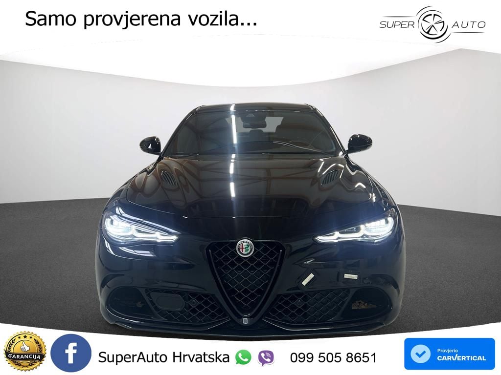 Alfa Romeo Giulia Quadrifoglio 2.9 V6 Bi-Turbo (520 KS) Automatic LED+GR SJED+ACC