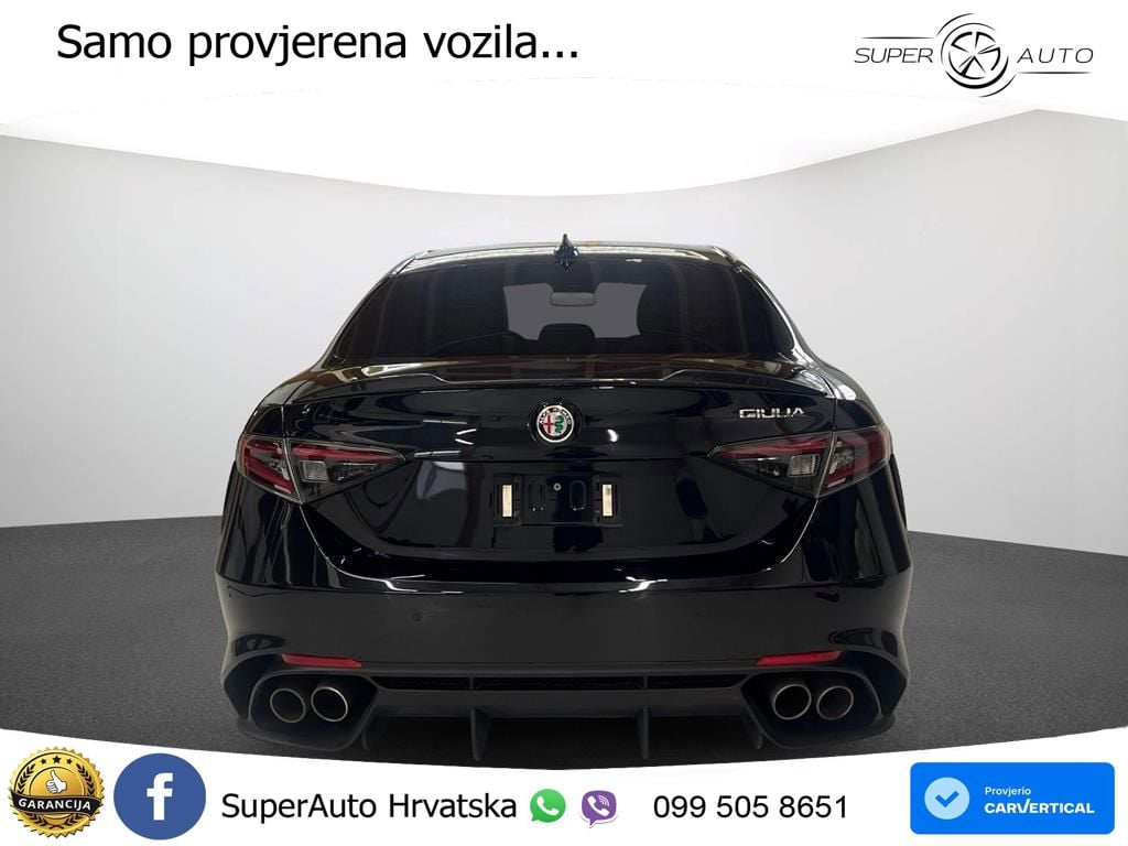 Alfa Romeo Giulia Quadrifoglio 2.9 V6 Bi-Turbo (520 KS) Automatic LED+GR SJED+ACC