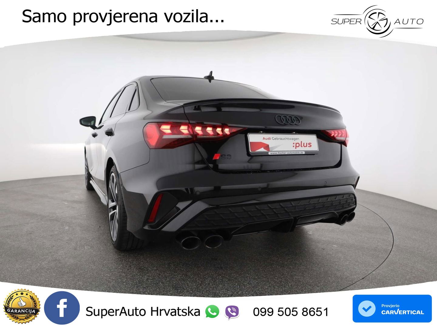 Audi S3 Limuzina 2.0 TFSI (333 KS) quattro S tronic