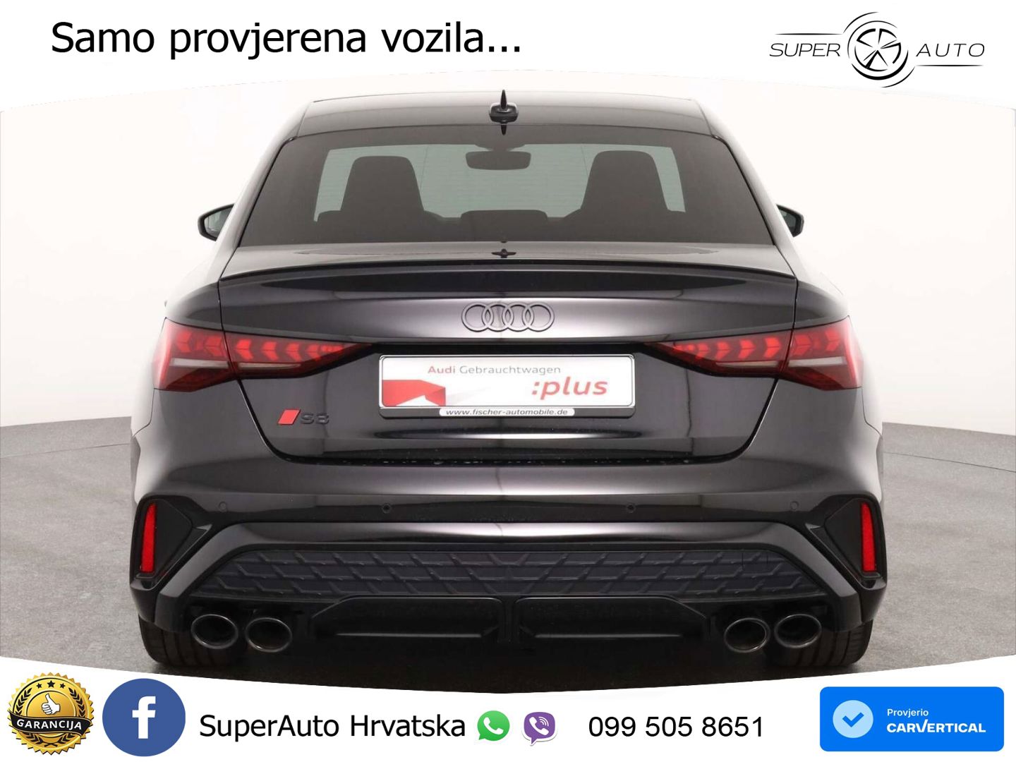 Audi S3 Limuzina 2.0 TFSI (333 KS) quattro S tronic