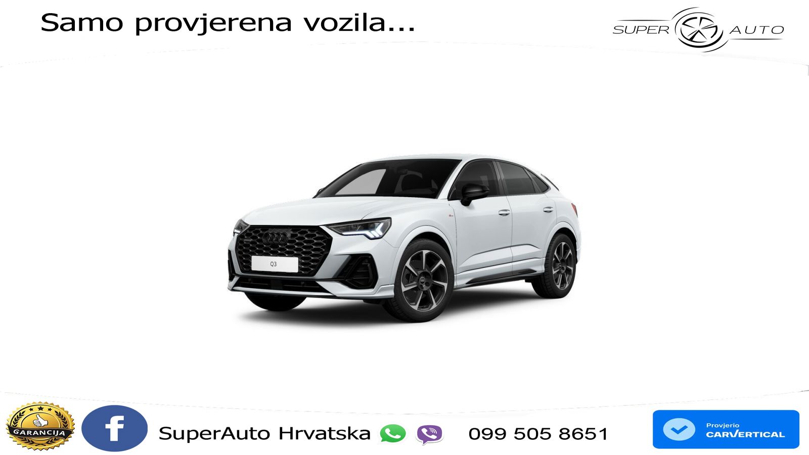 Audi Q3 Sportback 40 TFSI (190 KS) quattro S tronic S line