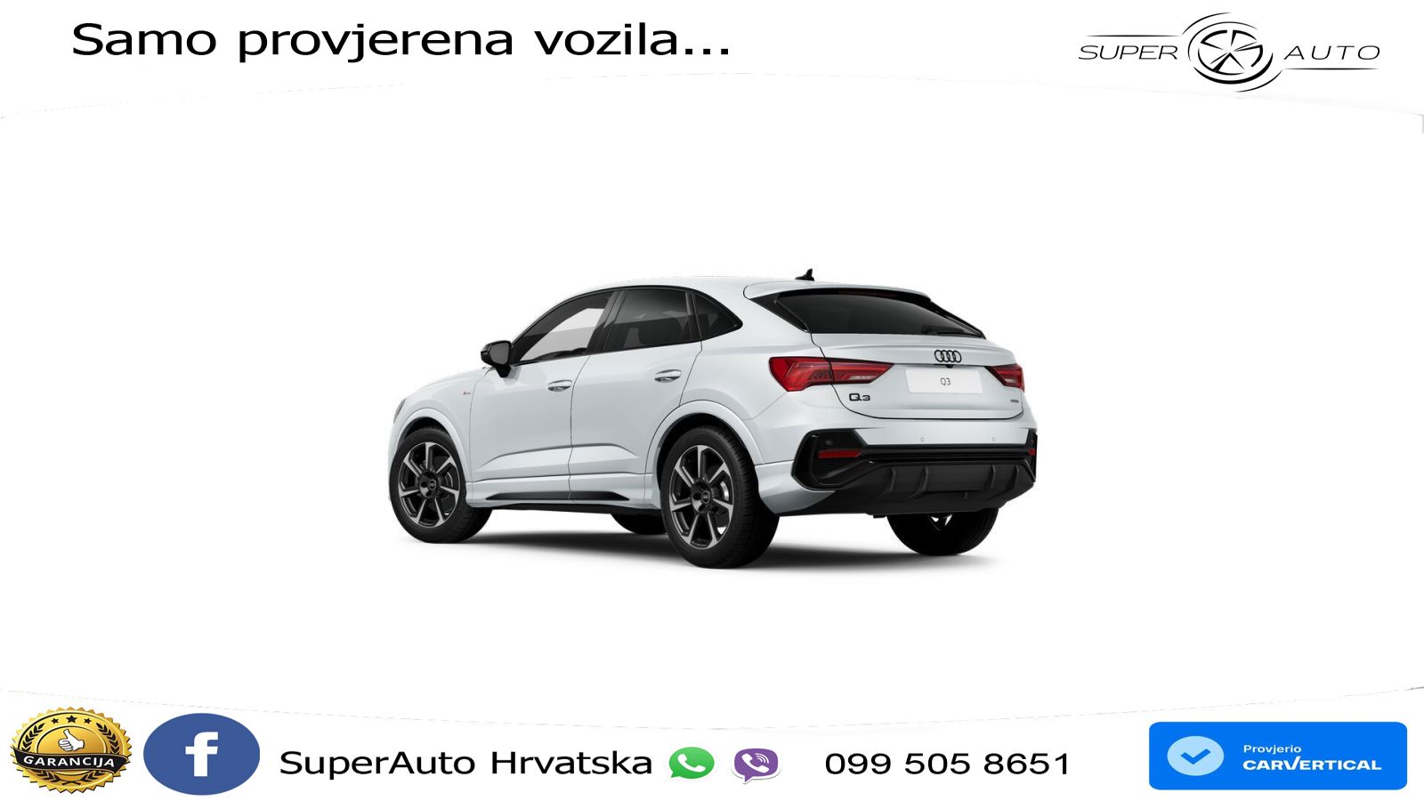 Audi Q3 Sportback 40 TFSI (190 KS) quattro S tronic S line