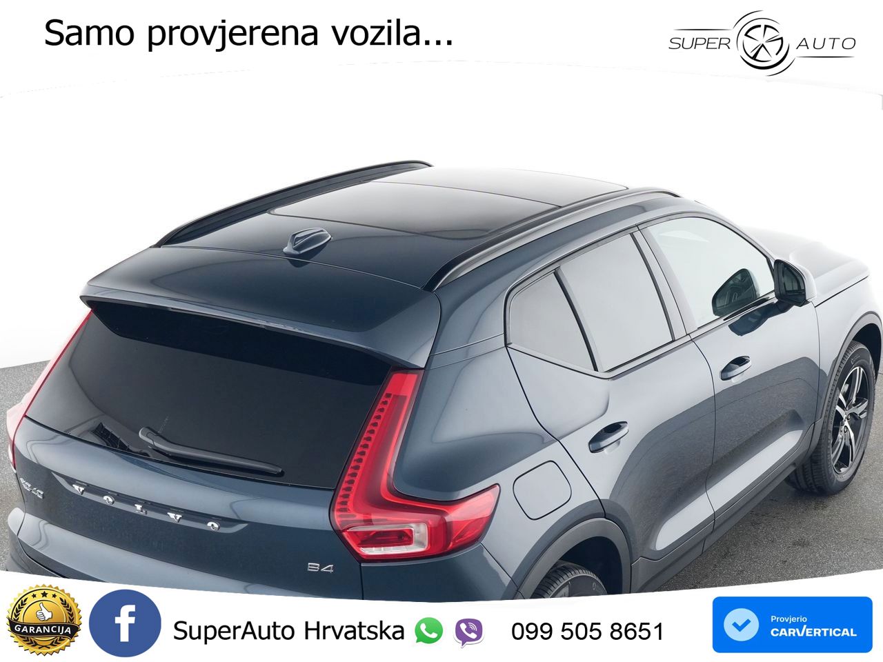 Volvo XC40 2.0 B4 197 KS Automatic LED+GR SJED+ACC