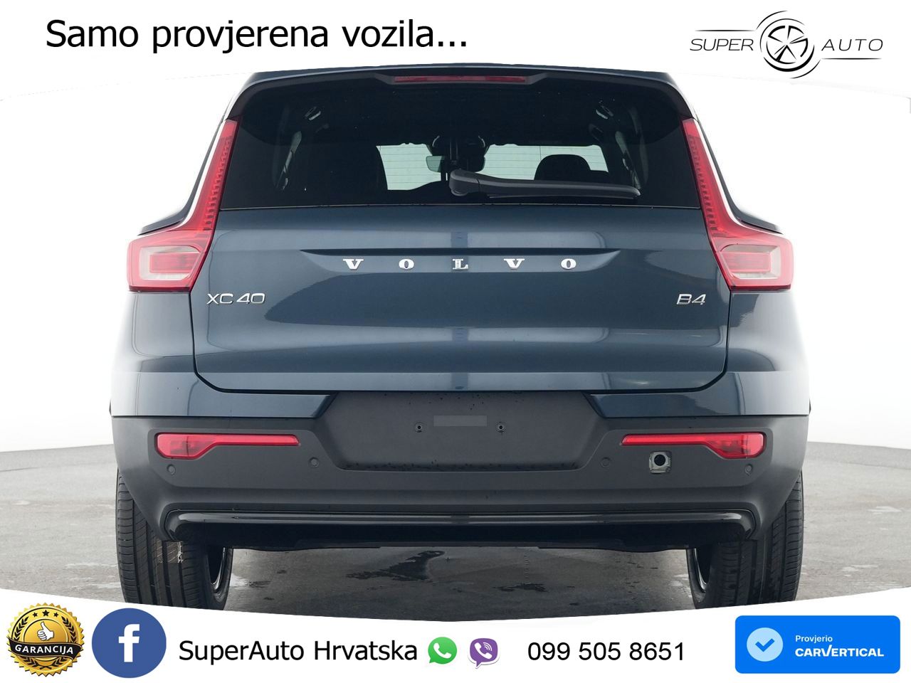 Volvo XC40 2.0 B4 197 KS Automatic LED+GR SJED+ACC