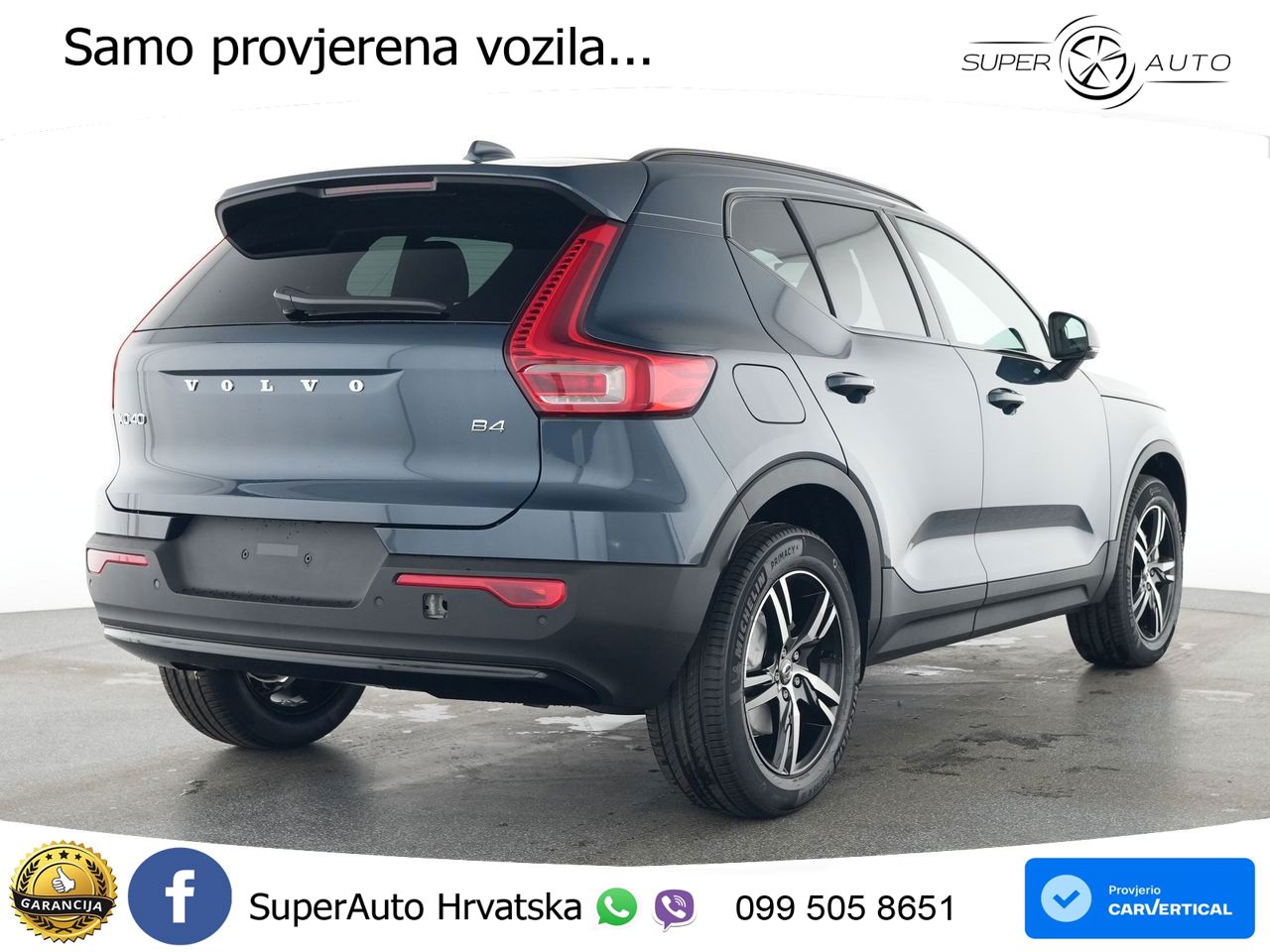 Volvo XC40 2.0 B4 197 KS Automatic LED+GR SJED+ACC