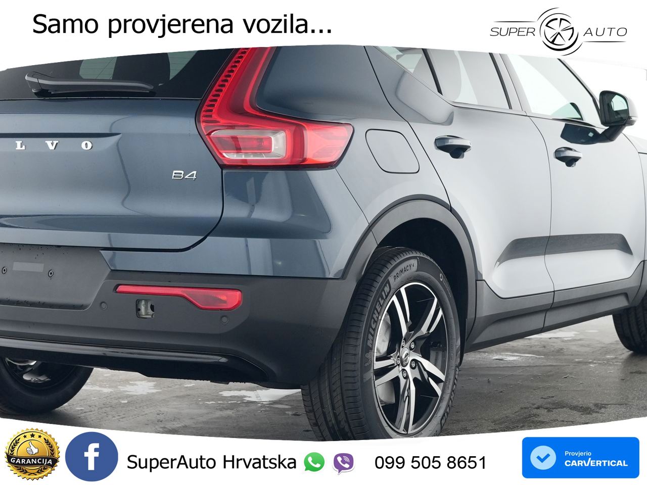 Volvo XC40 2.0 B4 197 KS Automatic LED+GR SJED+ACC