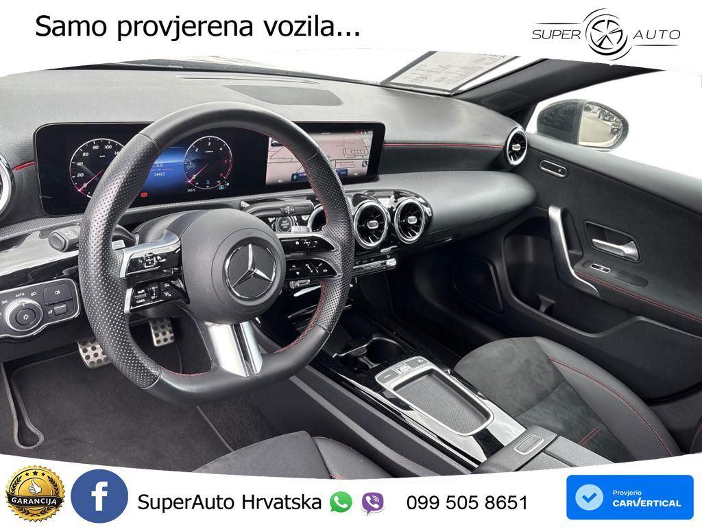 Mercedes-Benz A 180d 8G-DCT AMG LED+GR SJED+ACC