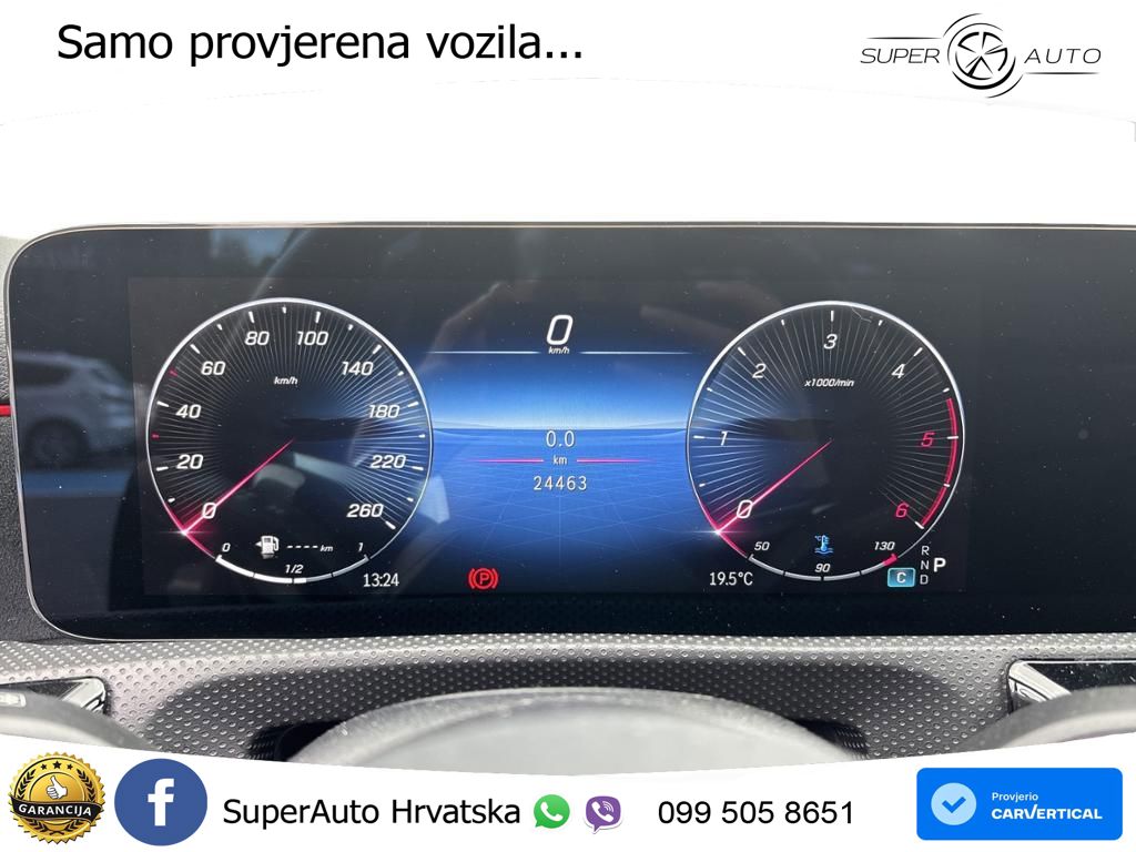 Mercedes-Benz A 180d 8G-DCT AMG LED+GR SJED+ACC