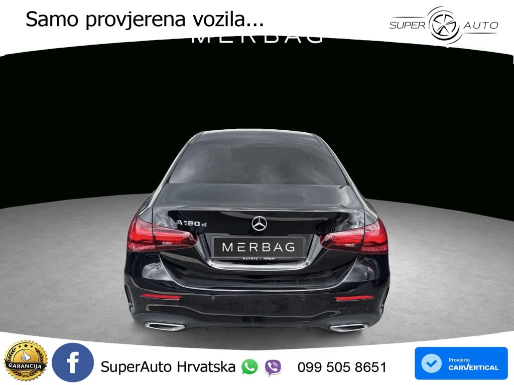 Mercedes-Benz A 180d 8G-DCT AMG LED+GR SJED+ACC