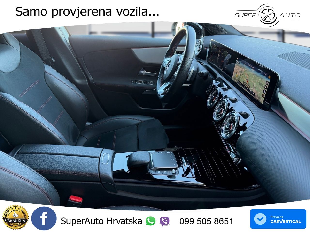 Mercedes-Benz A 180 7G-DCT AMG LED+GR SJED+ACC