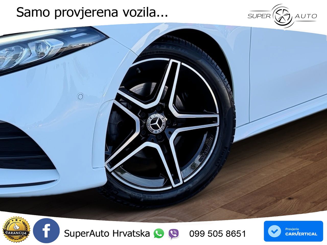 Mercedes-Benz A 180 7G-DCT AMG LED+GR SJED+ACC
