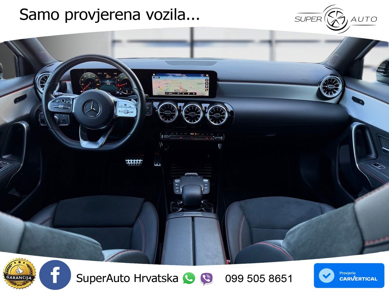 Mercedes-Benz A 180 7G-DCT AMG LED+GR SJED+ACC