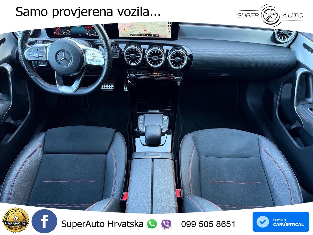 Mercedes-Benz A 180 7G-DCT AMG LED+GR SJED+ACC
