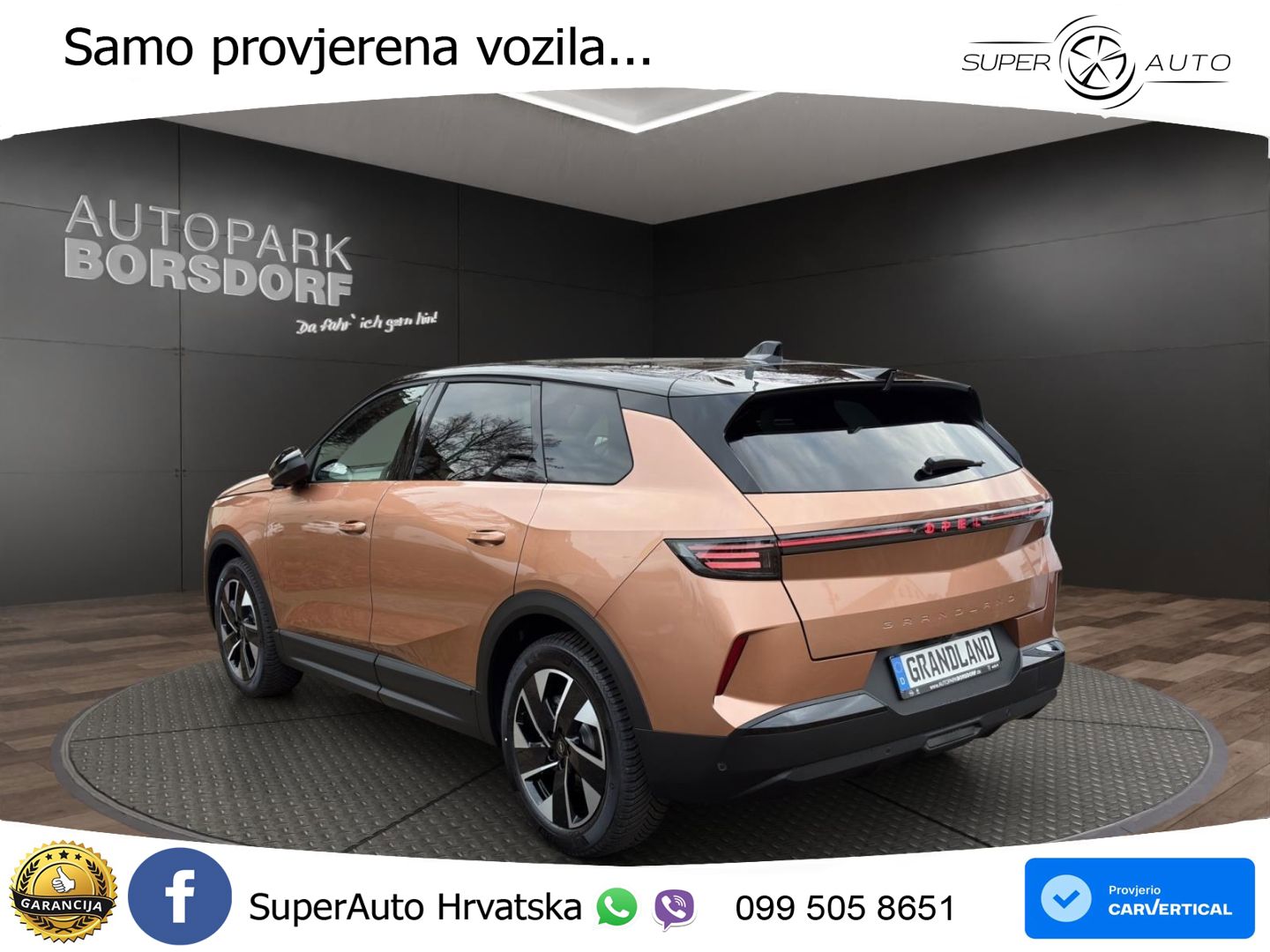 Opel Grandland 1.2 Turbo (145 KS) Hybrid eDCT GS LED+GR SJED+ACC